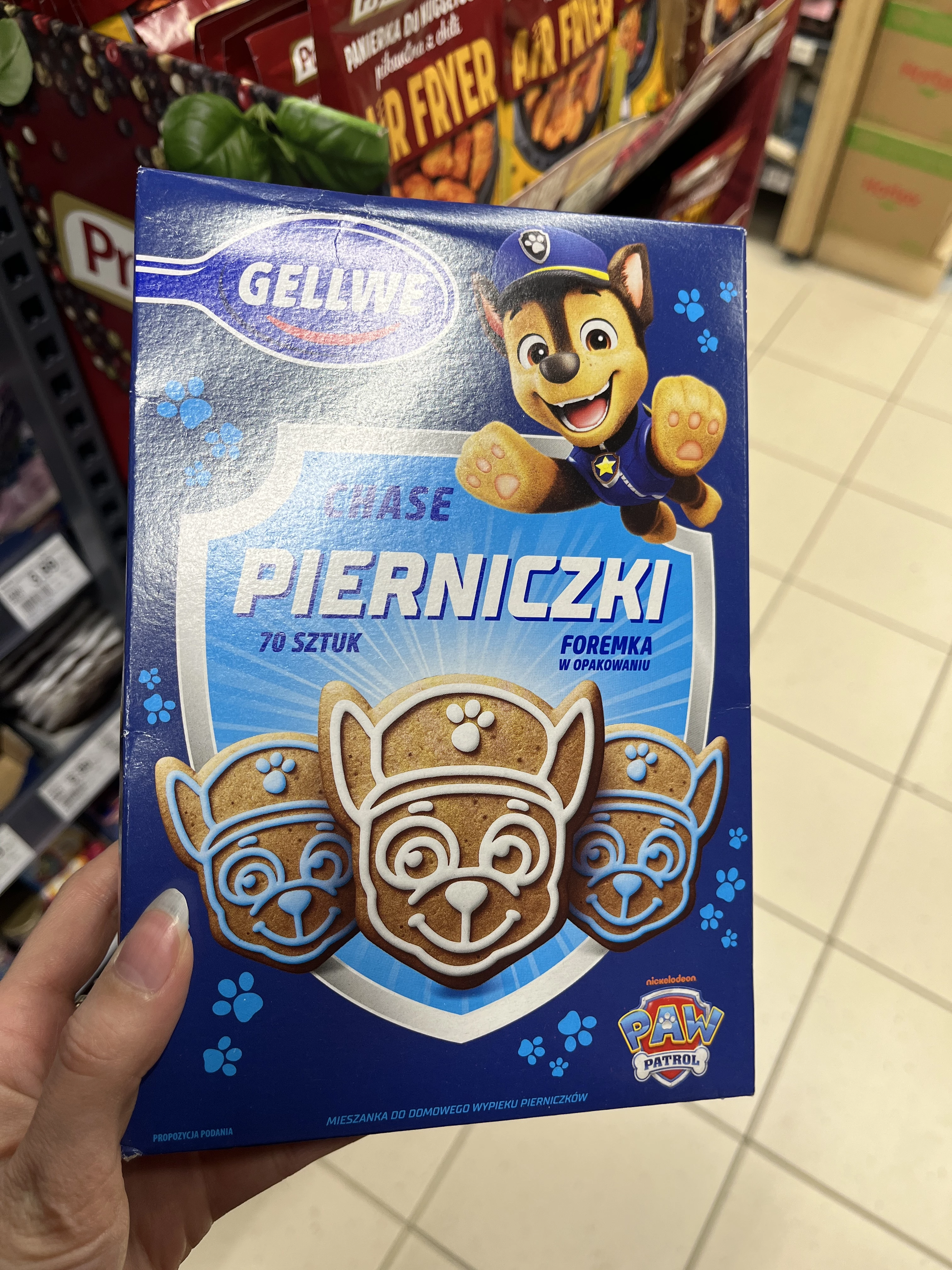 Gellwe Pierniczki Psi Patrol Chase | 350g