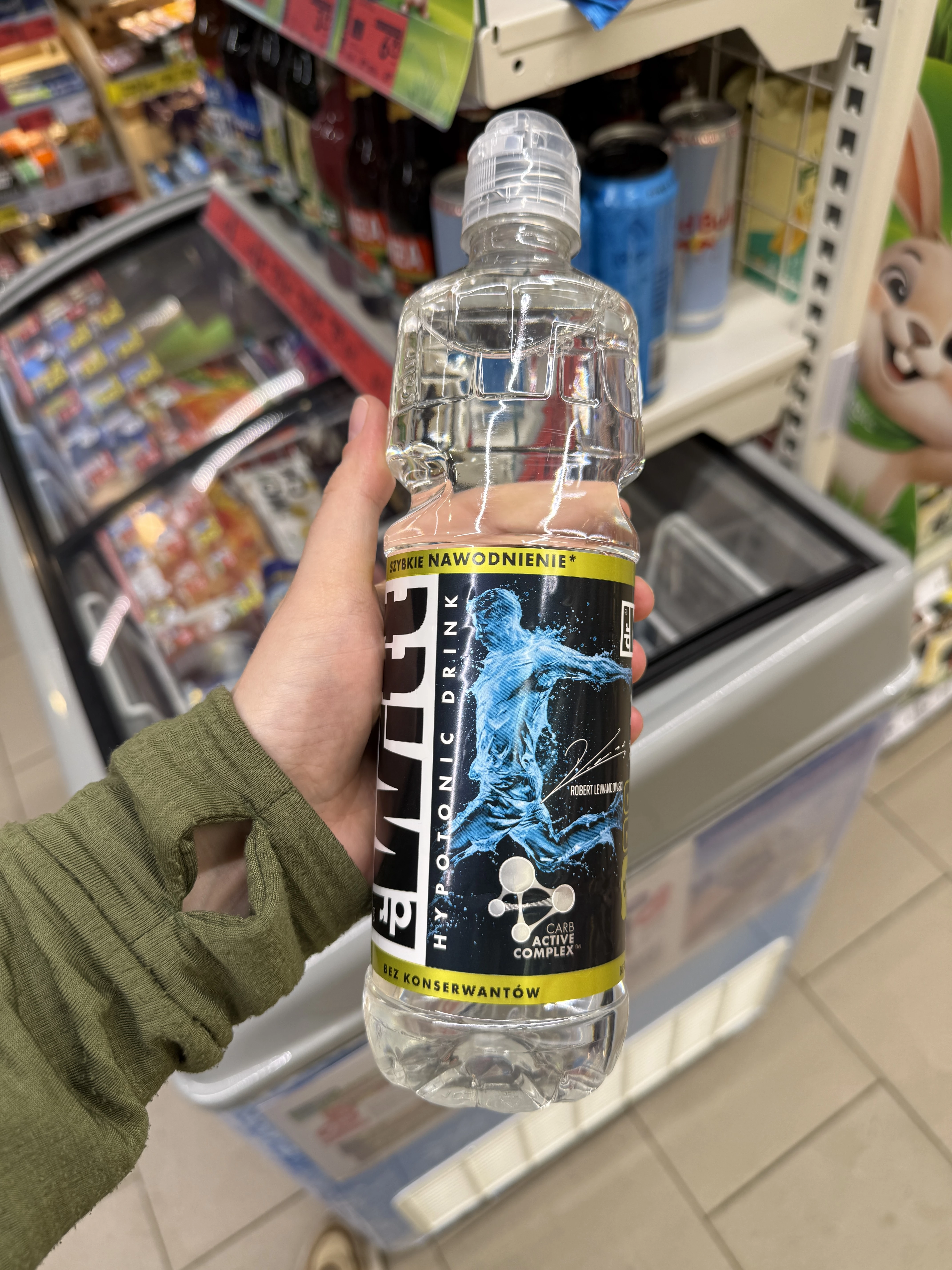 DrWitt Hypotonic Drink o smaku malina-agrest | 750ml