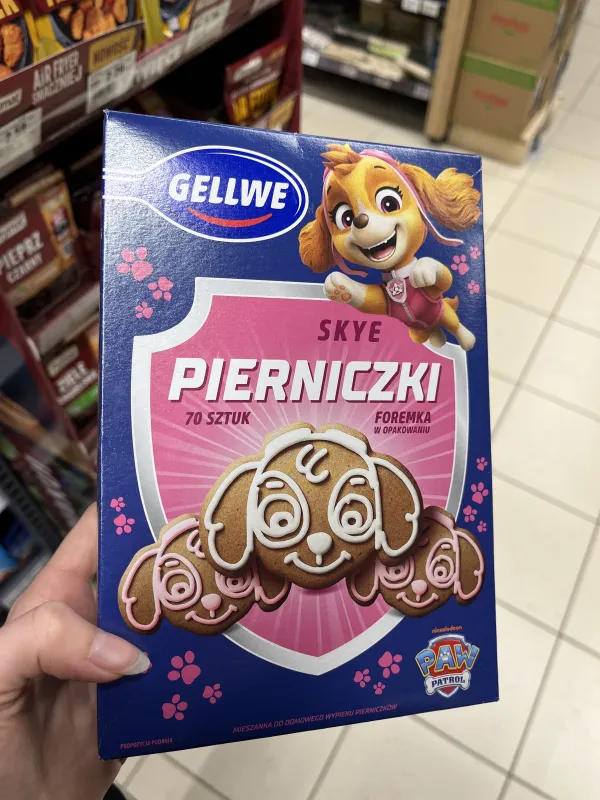 Gellwe Pierniczki Psi Patrol Skye | 350g