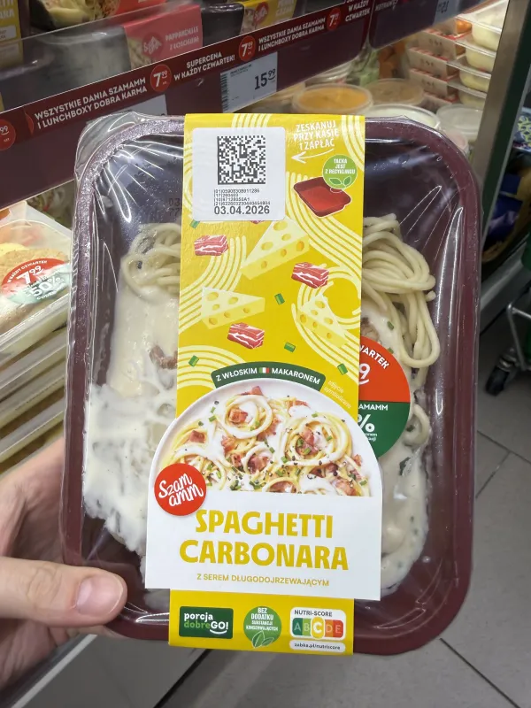 Spaghetti carbonara Szamamm | 400g