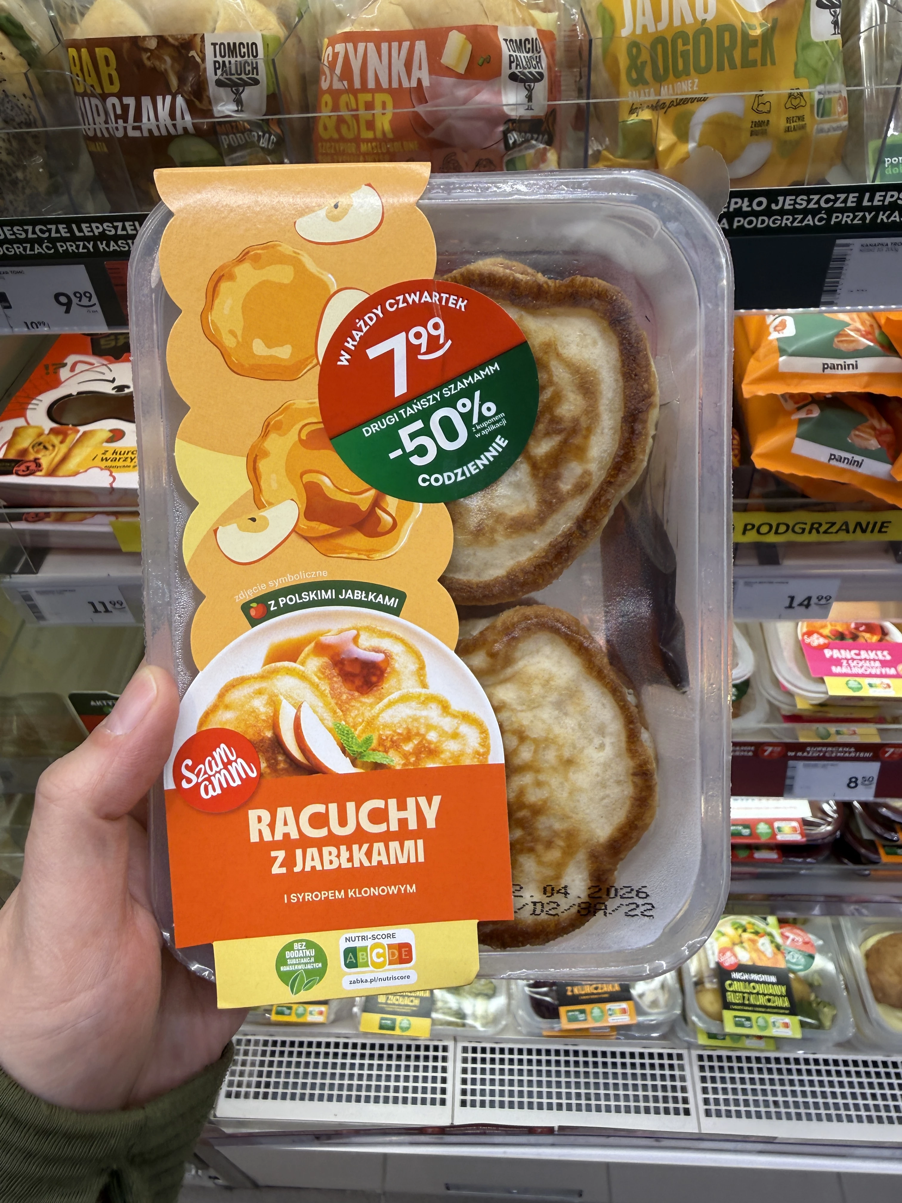 Szamamm Racuchy z jabłkami i syropem klonowym | 215g