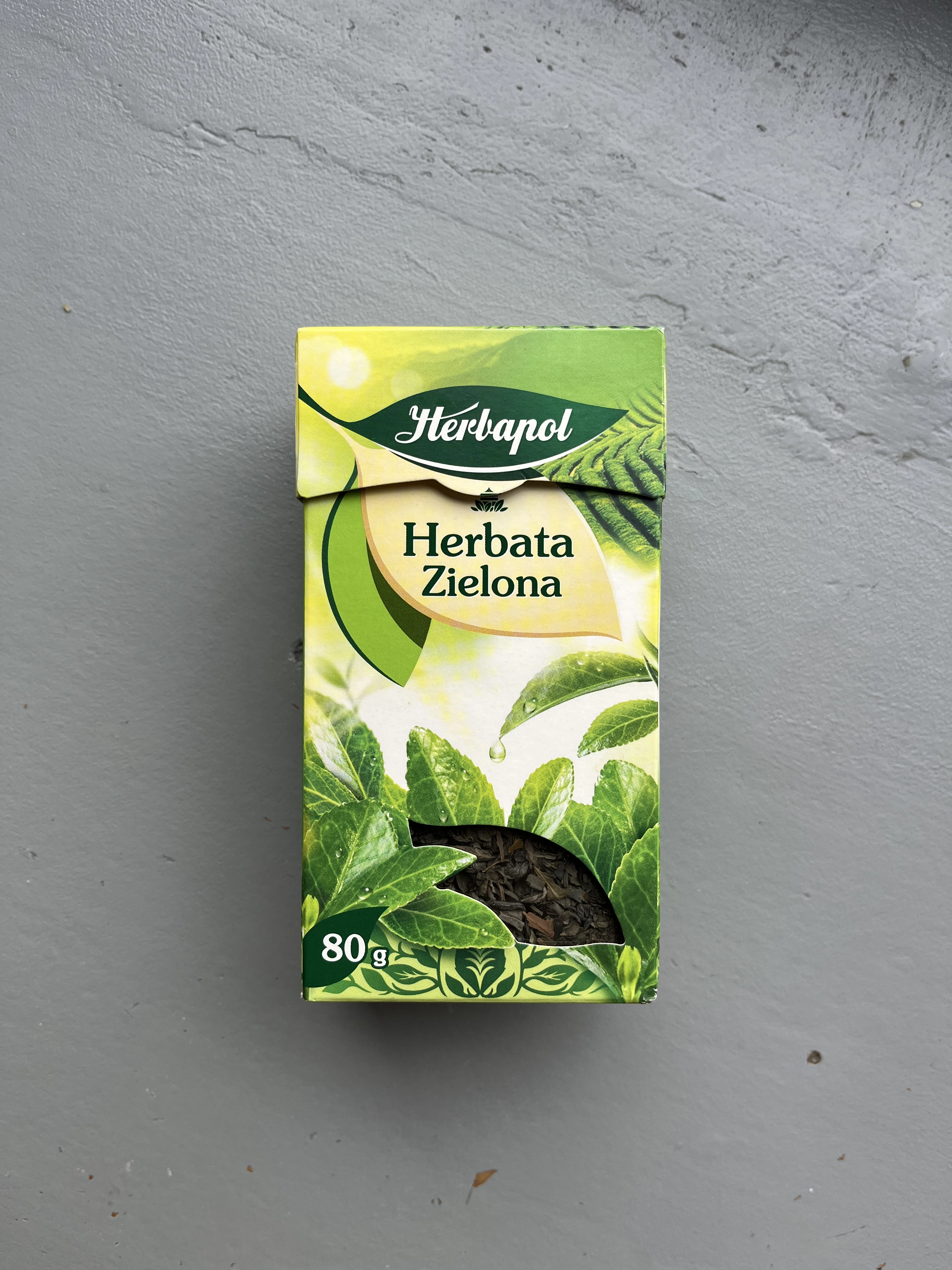 Herbapol Herbata zielona liściasta | 80g