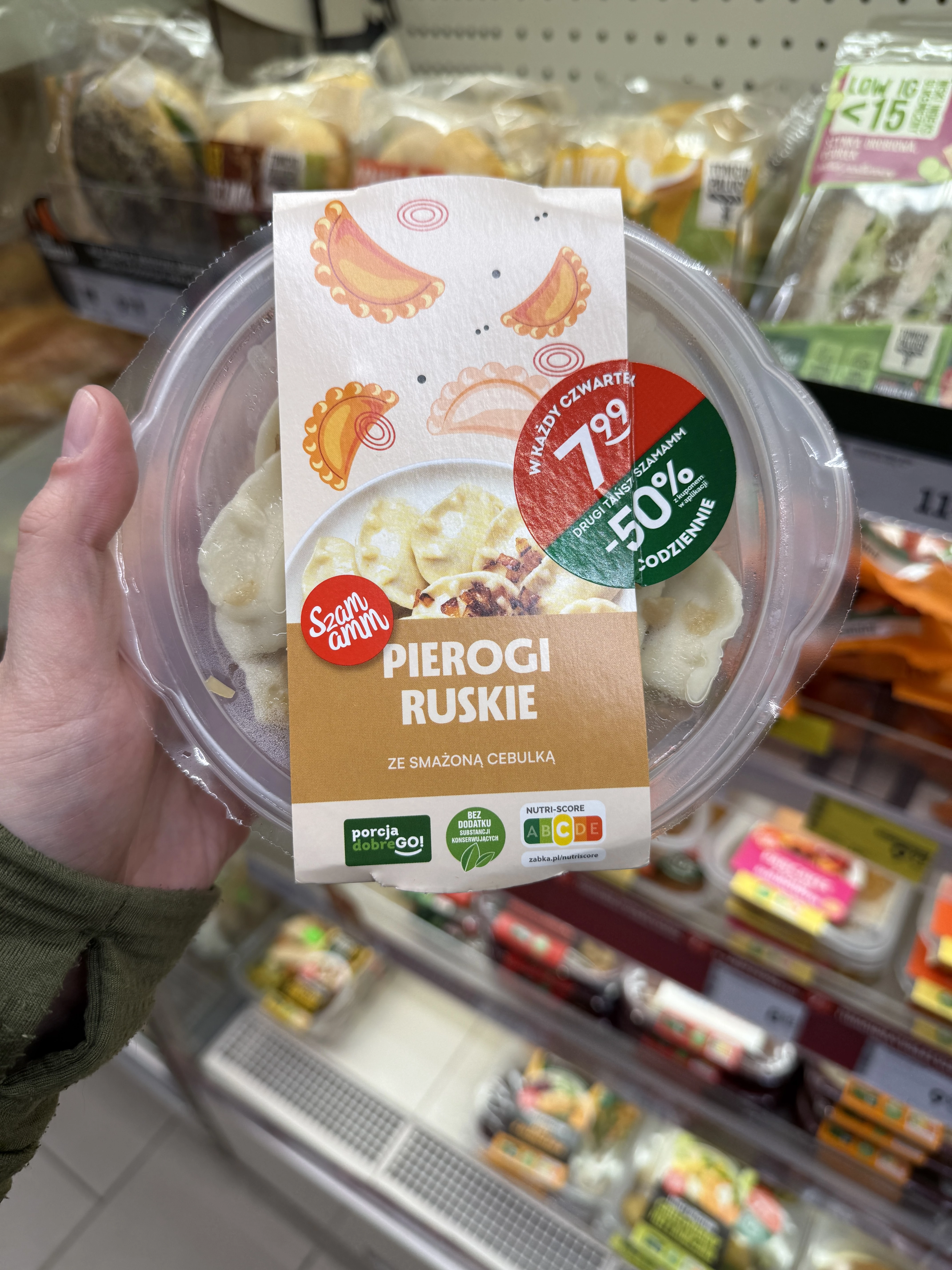 Szamamm Pierogi ruskie ze smażoną cebulką | 320g