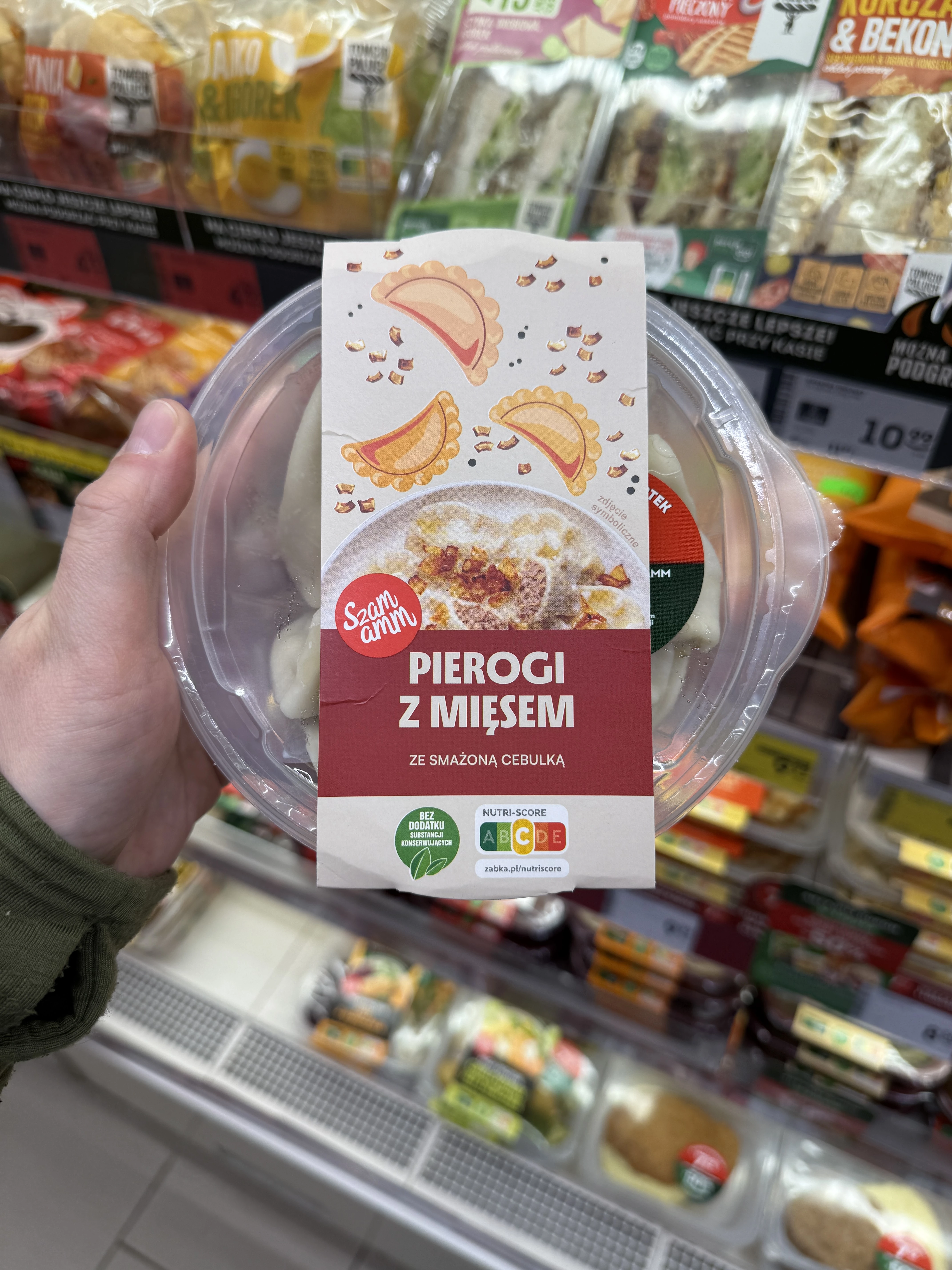 Szamamm Pierogi z mięsem ze smażoną cebulką | 320g