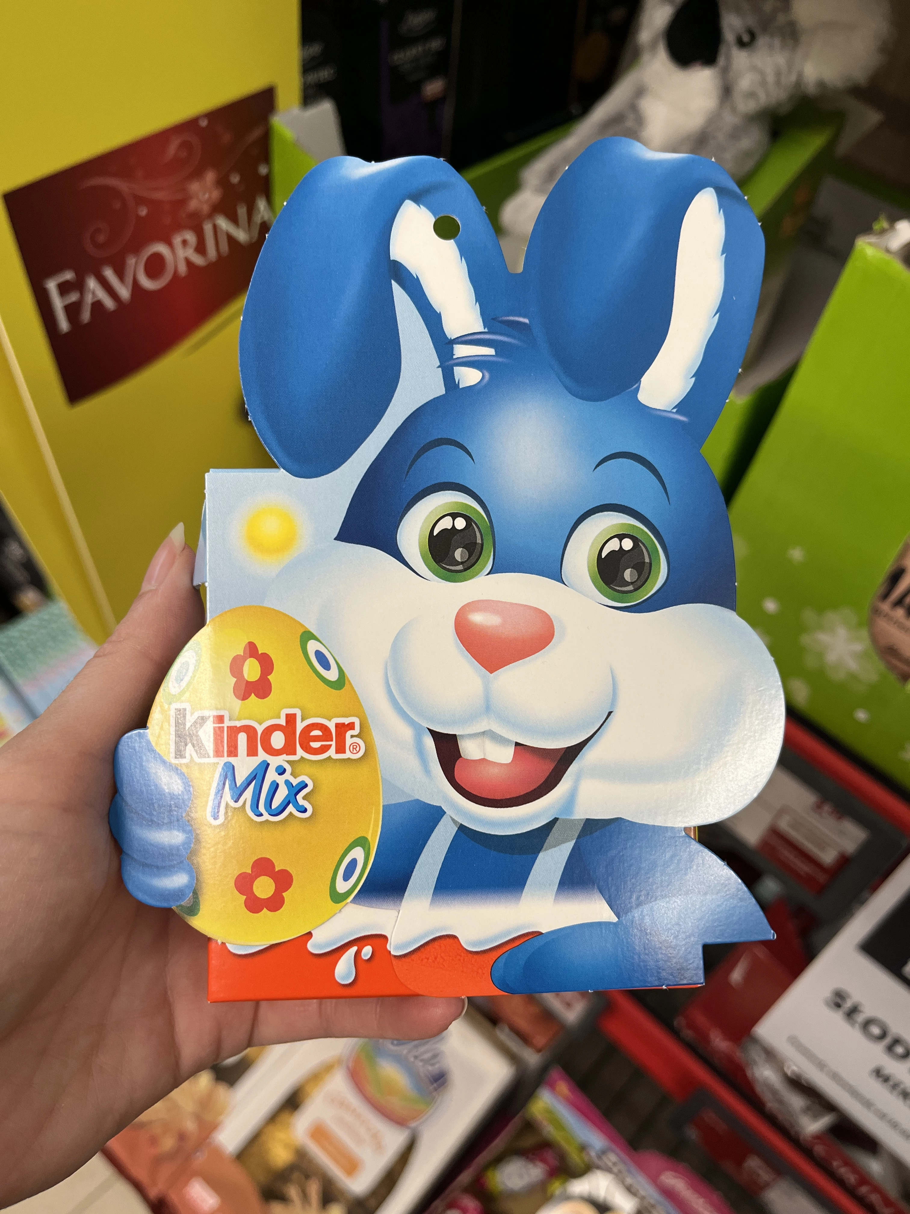 Kinder Mix Słodyczy Jajko Wielkanoc Zajączek | 102g