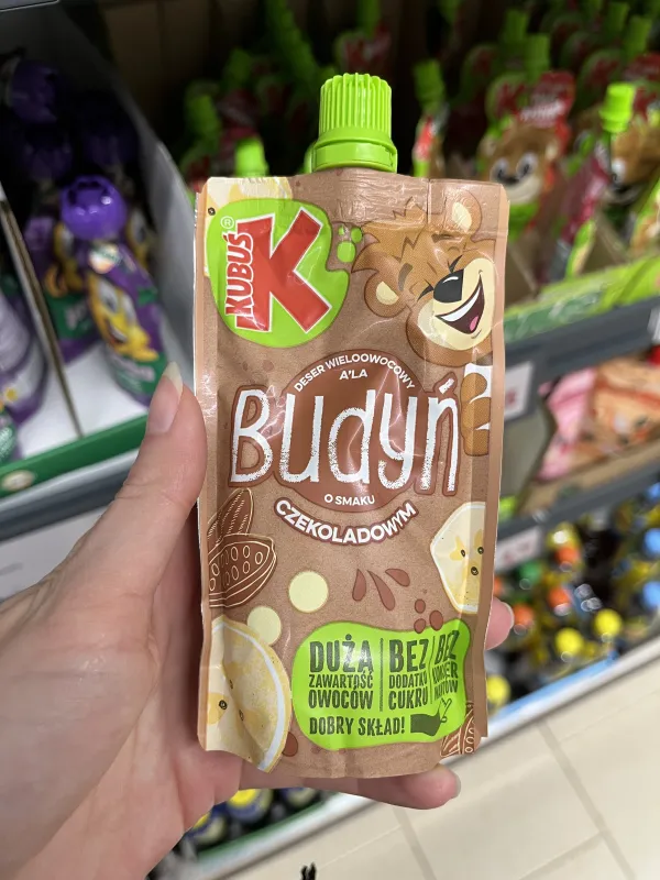 Kubuś Budyń o smaku czekoladowym | 100g
