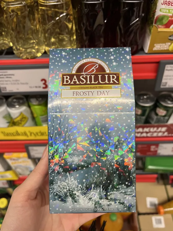 Basilur Frosty Day herbata czarna cejlońska z mango i żurawiną | 100g