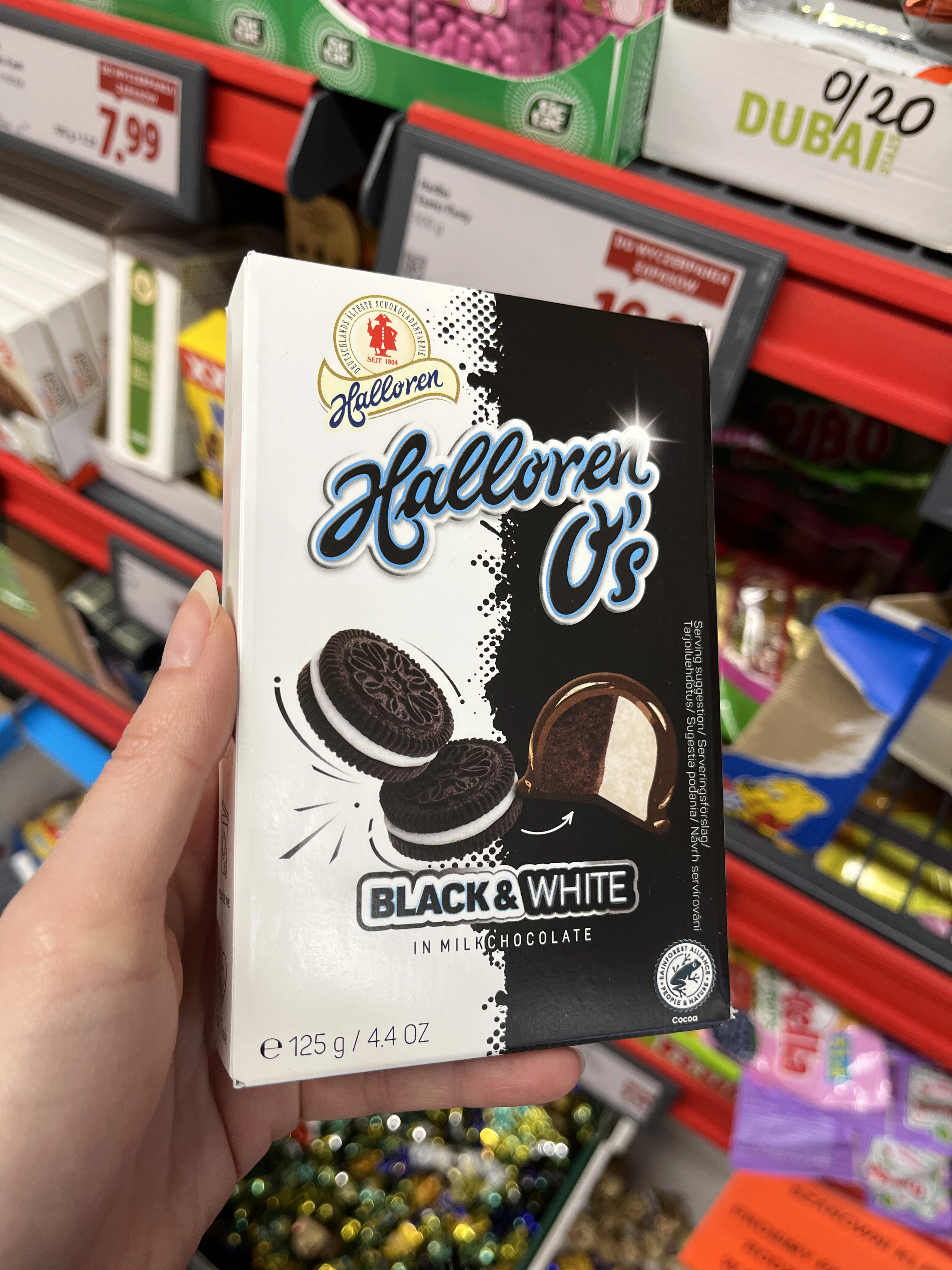 Halloren O’s Black & White | 125g