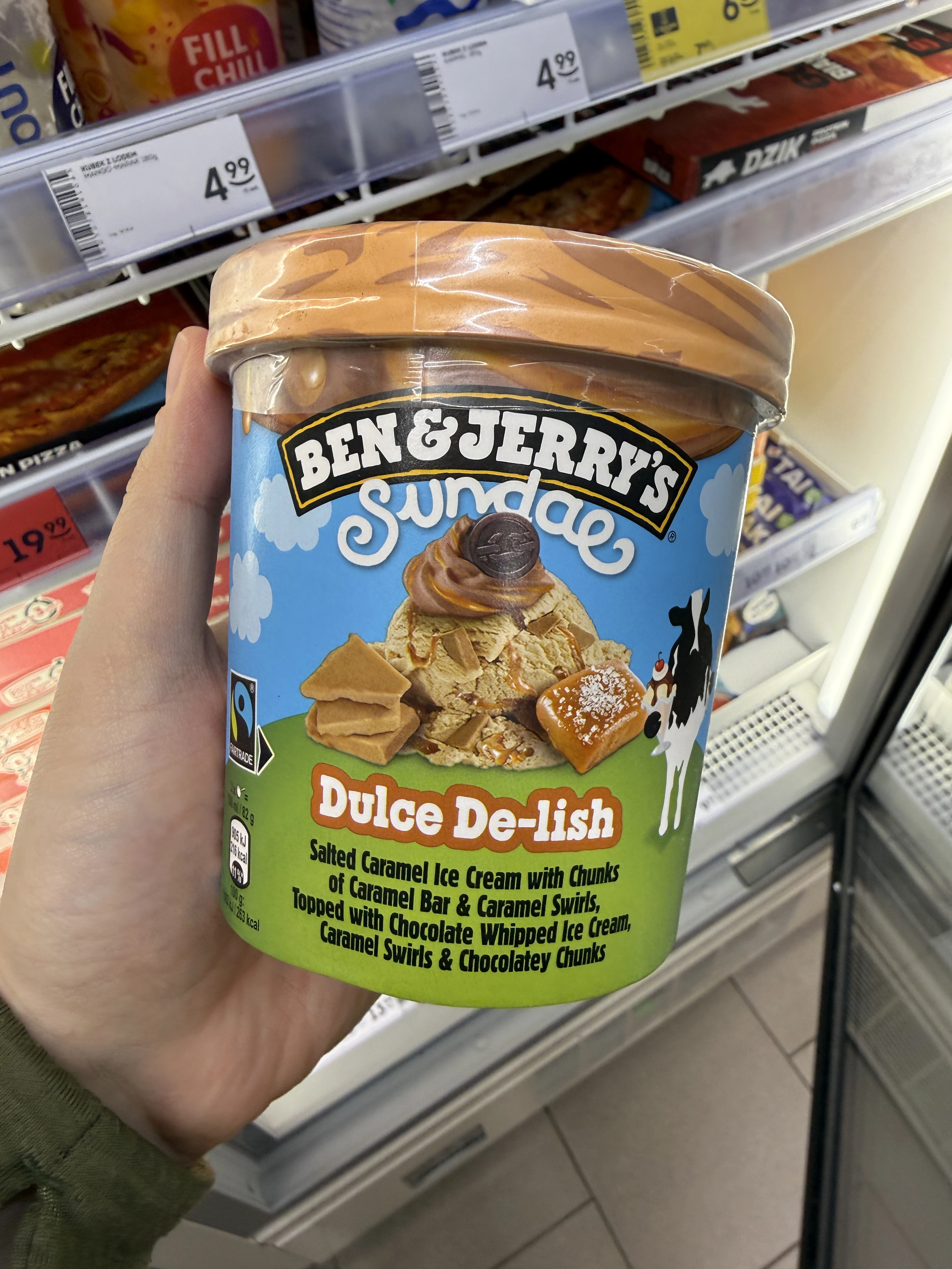 Ben & Jerry’s Sundae Dulce De-lish | 427ml