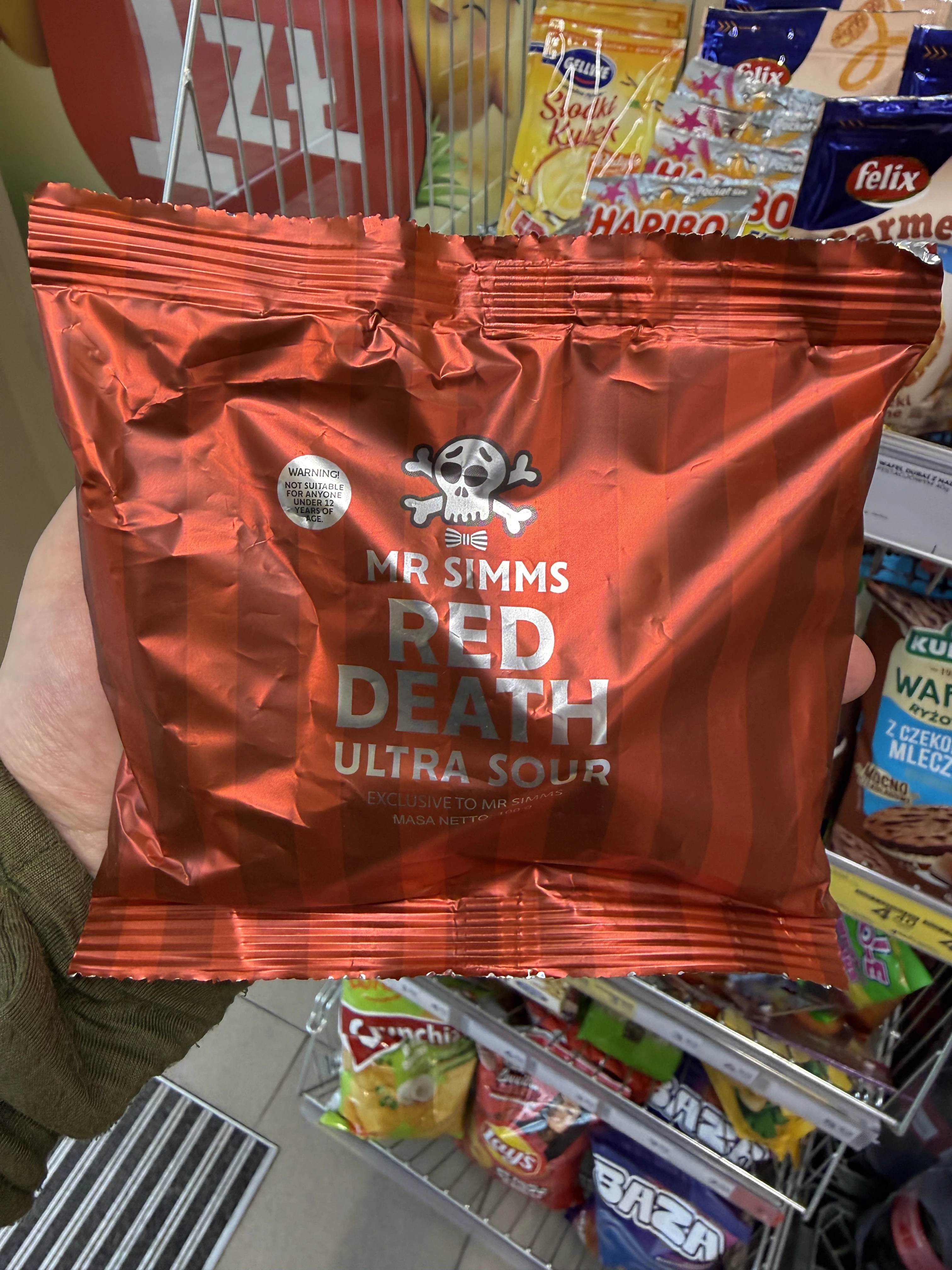 Mr Simms Red Death Ultra Sour | 100g
