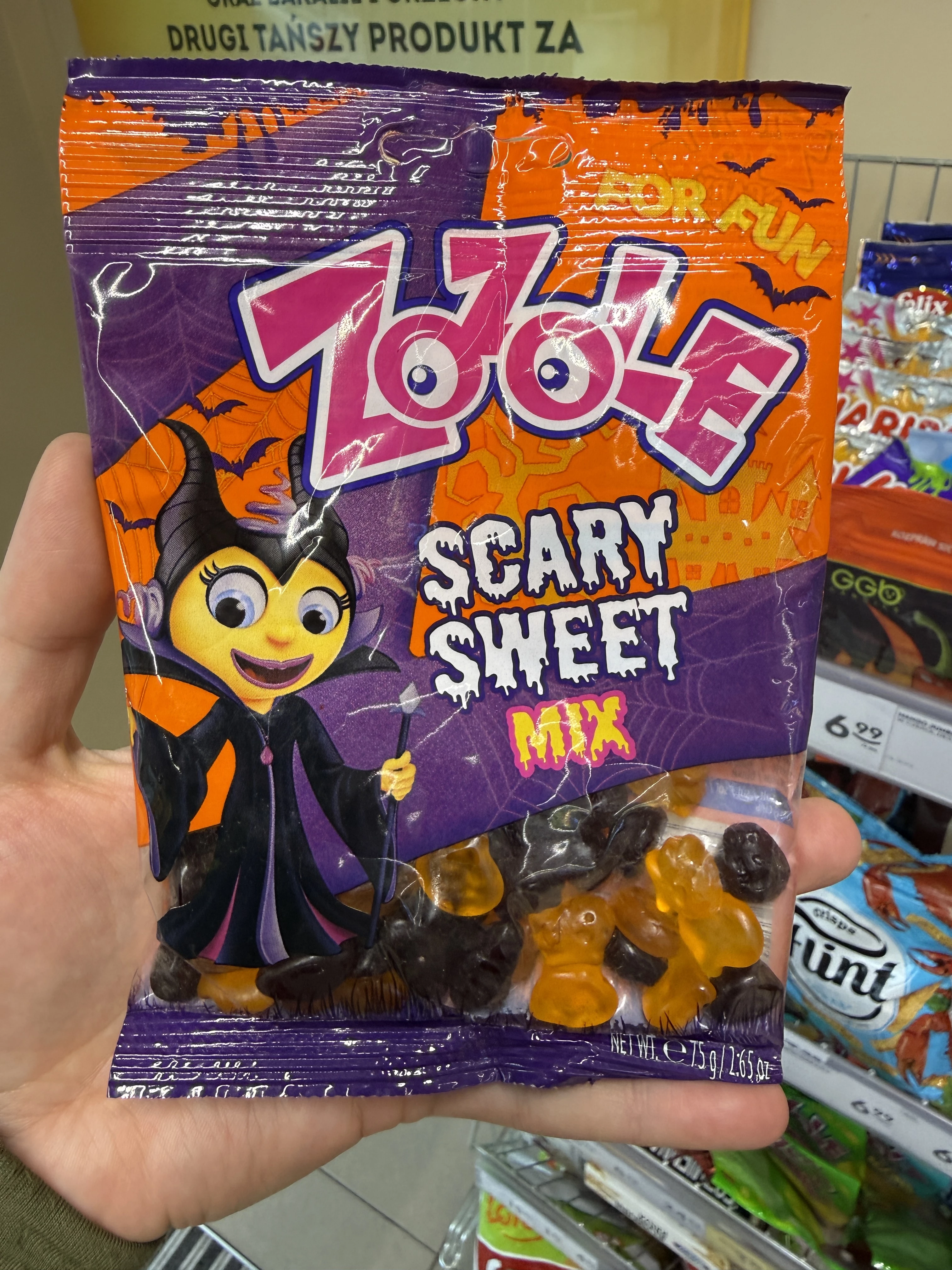 Żelki Zozole Scary Mix | 75g