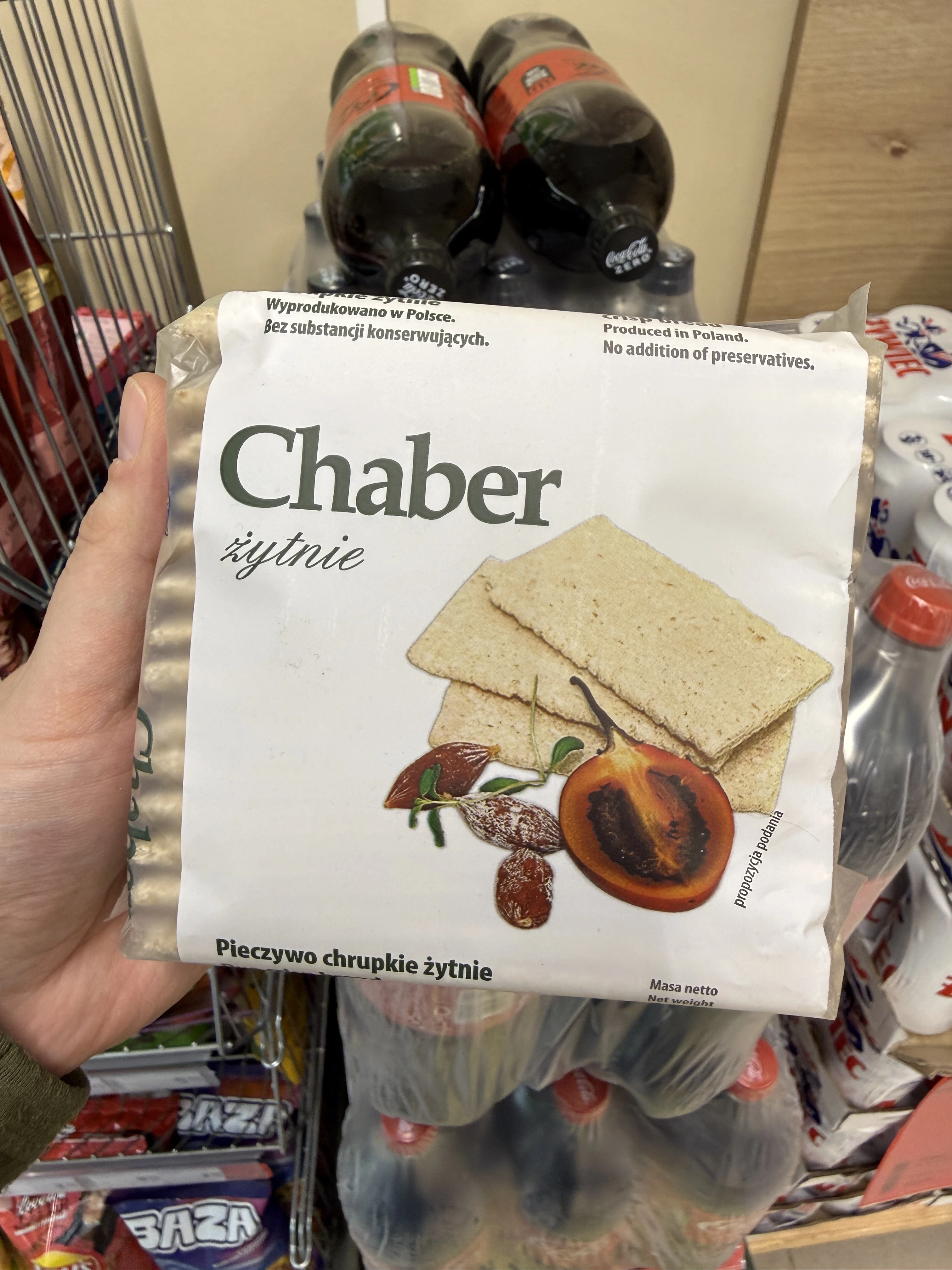 Chaber Pieczywo chrupkie żytnie | 100g