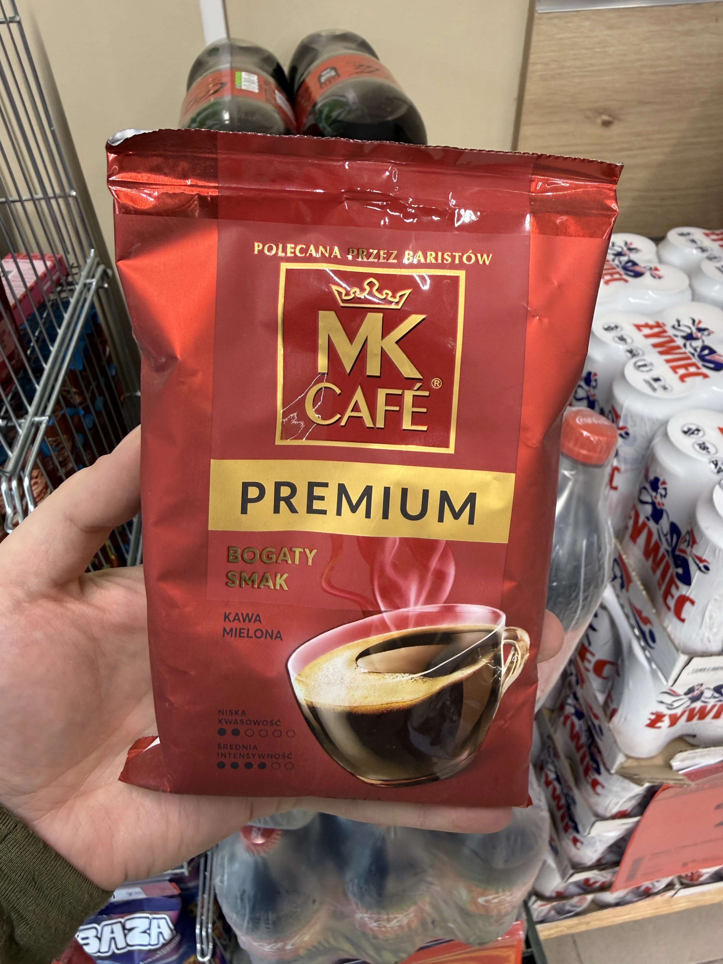 MK Café Premium kawa palona mielona | 100g