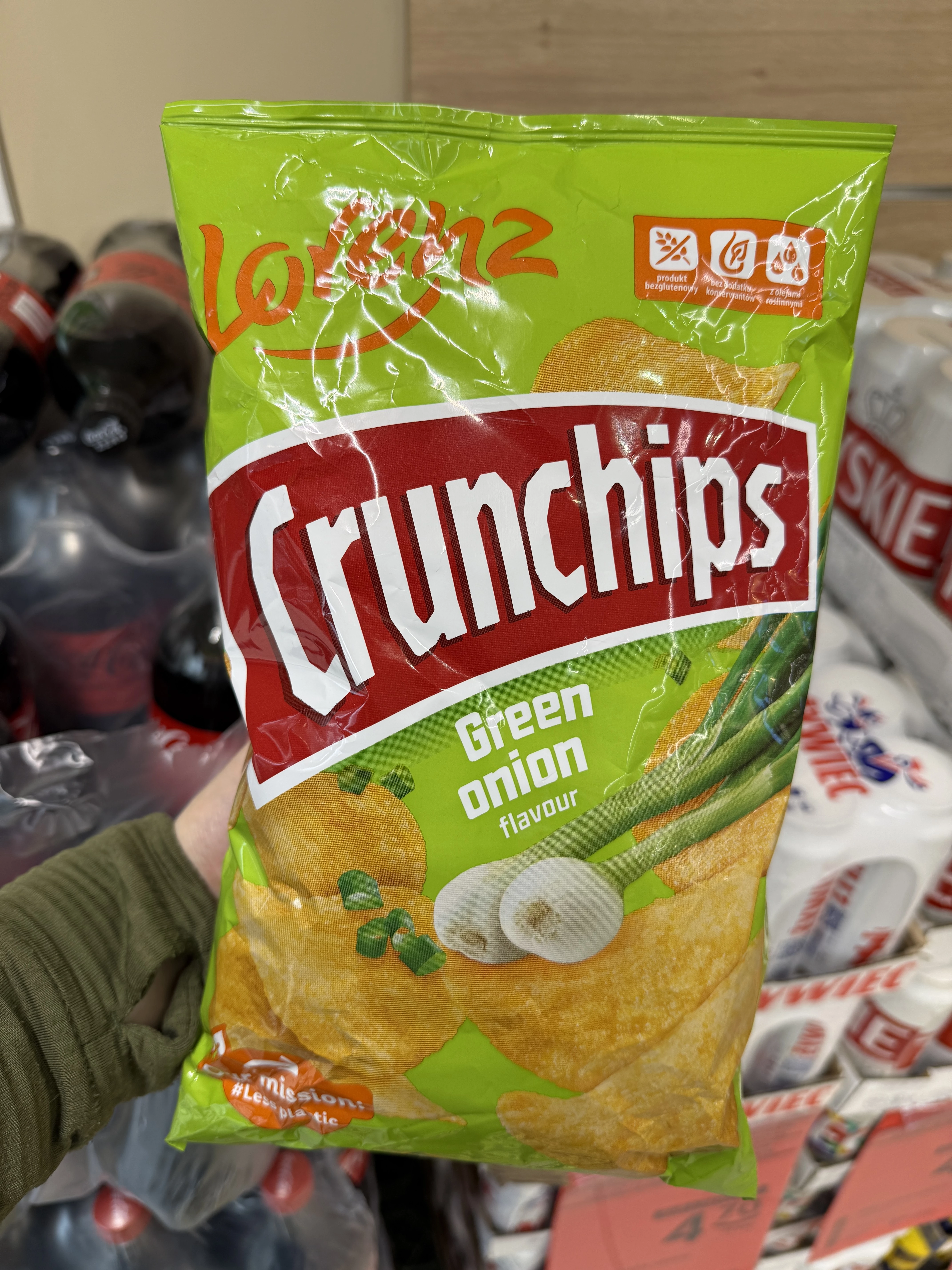 Lorenz Crunchips Green Onion | 130g