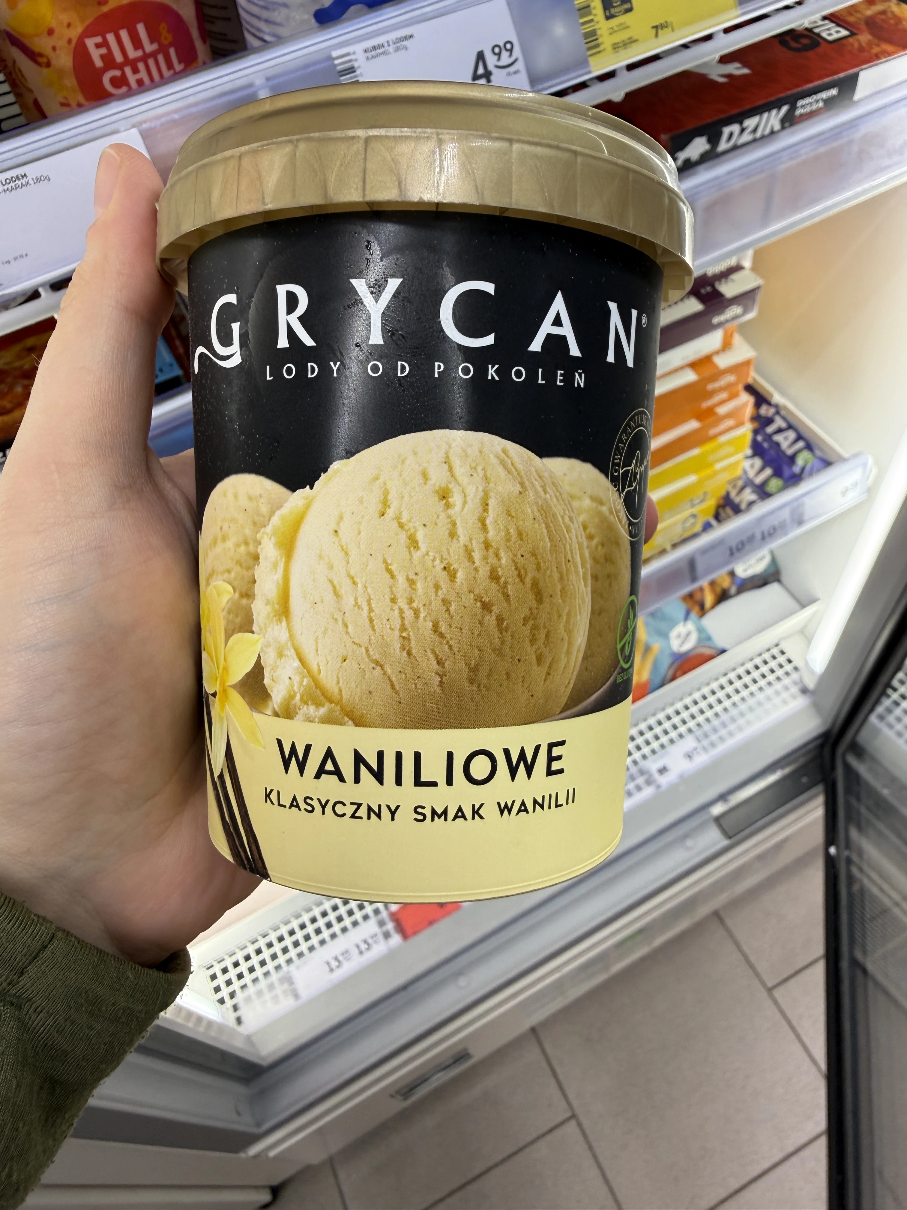 Grycan Lody waniliowe | 500ml