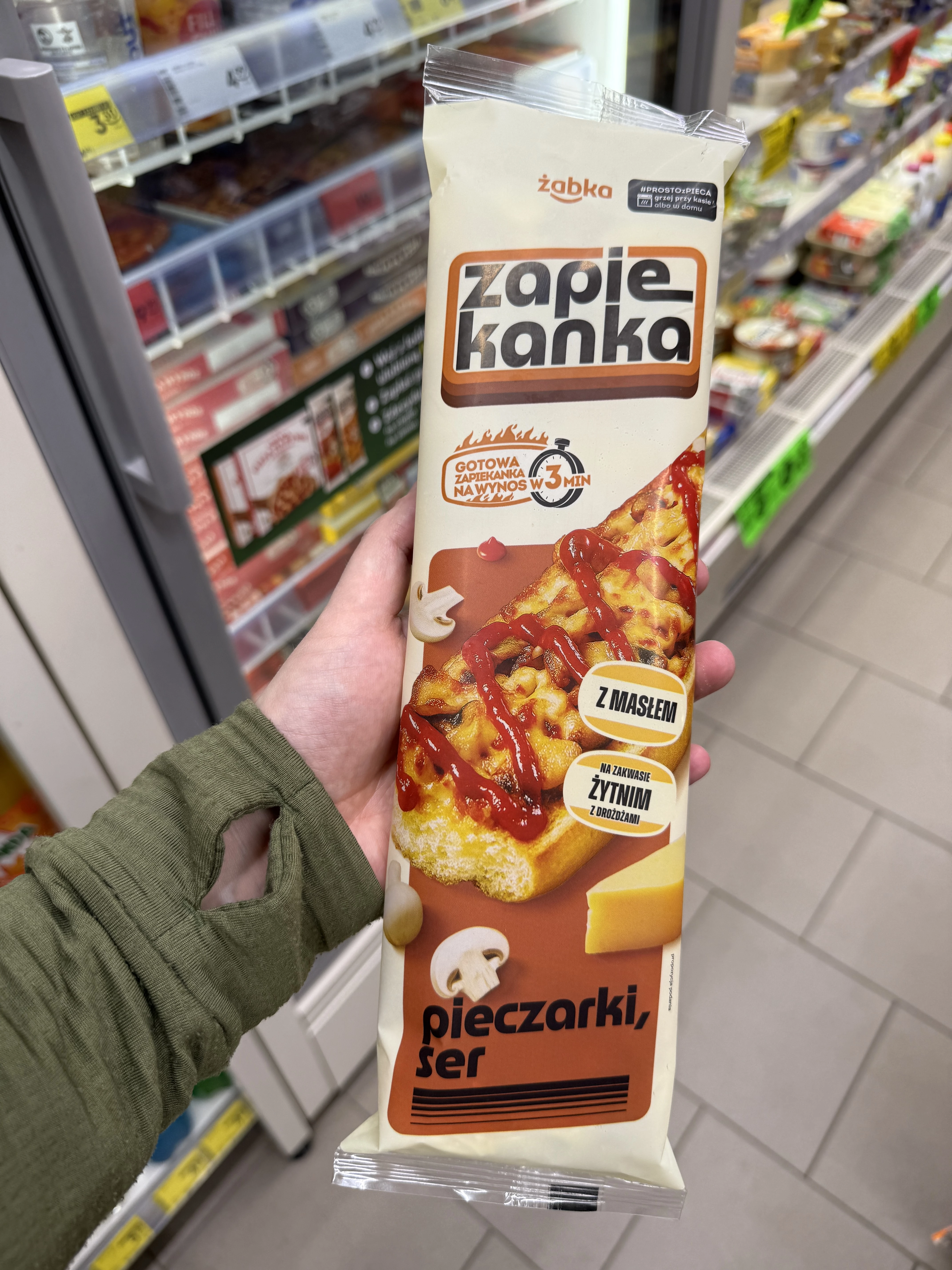 Żabka Zapiekanka pieczarki ser | 205g