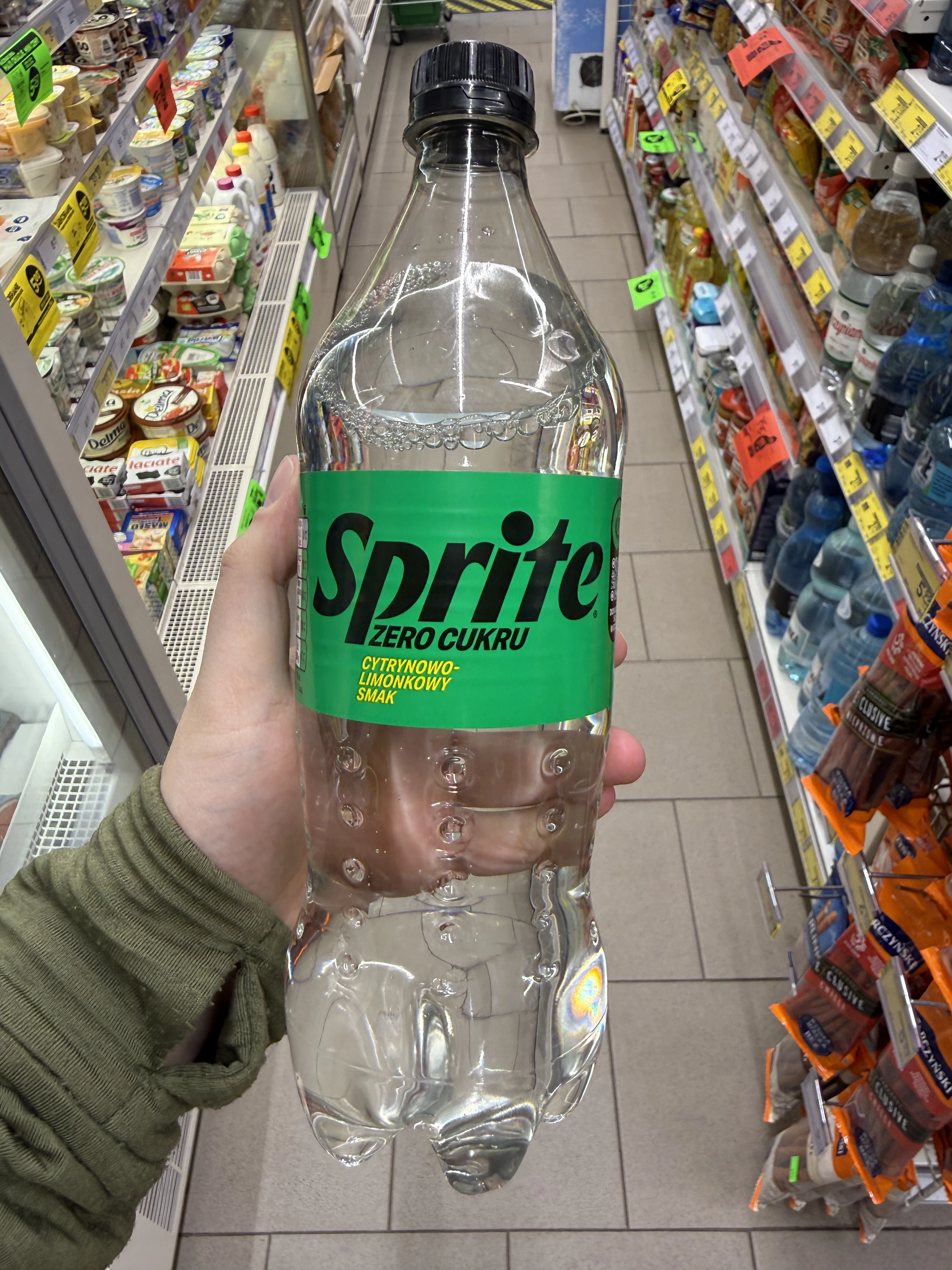 Sprite Zero cukru Napój gazowany cytrynowo-limonkowy smak | 850ml