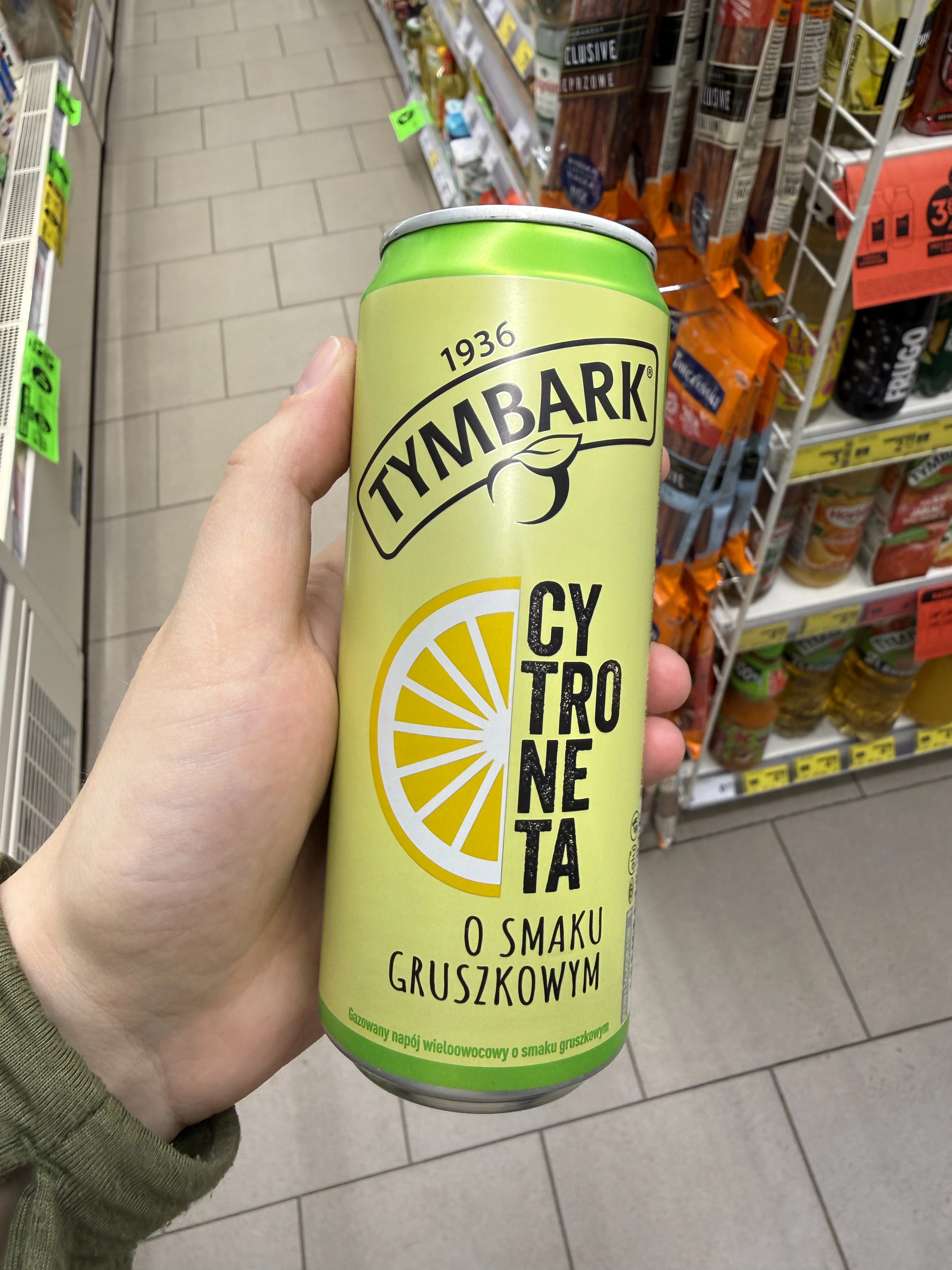Tymbark Cytroneta o smaku gruszkowym | 330ml
