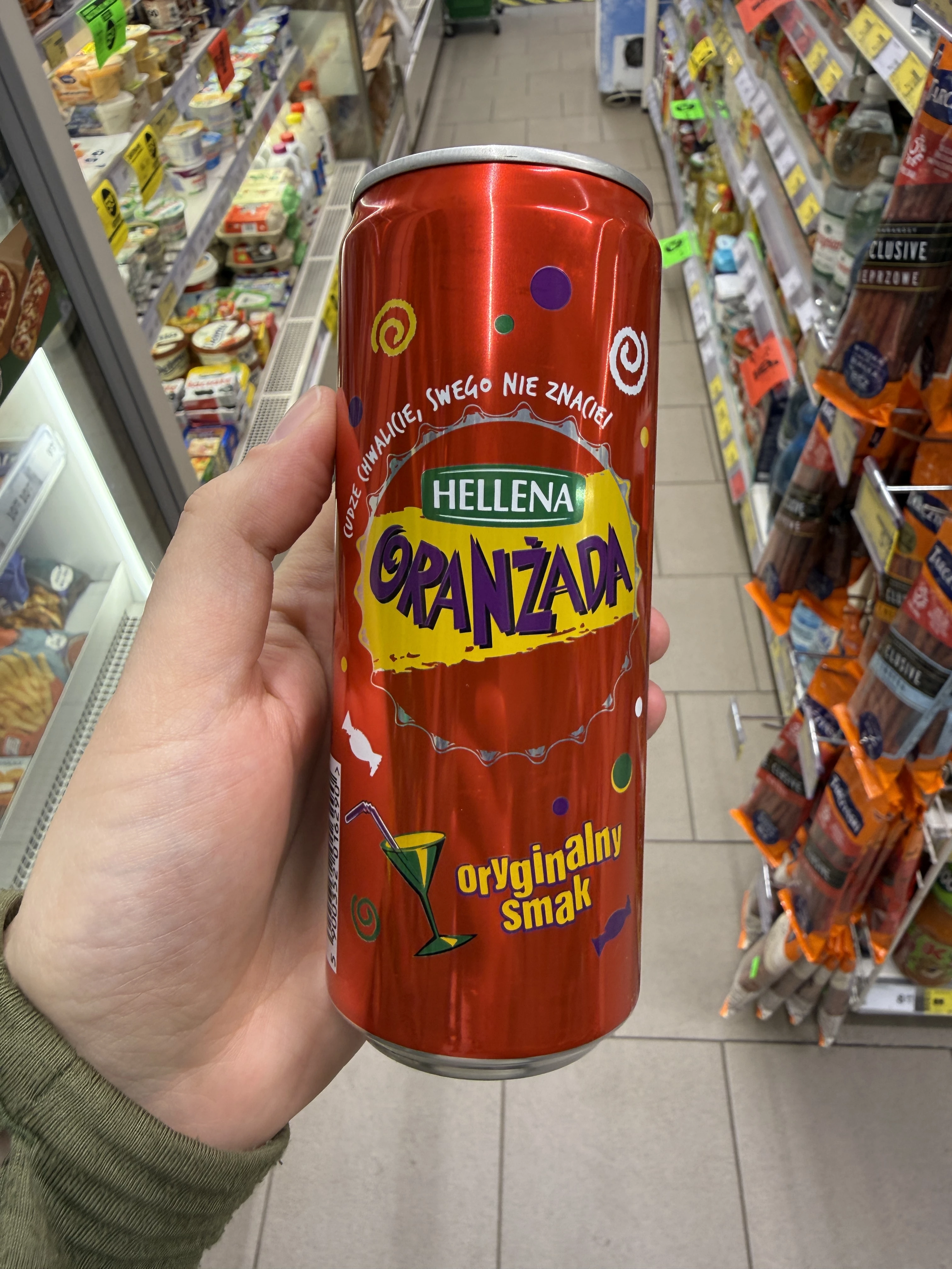 Hellena Oranżada Czerwona | 330ml