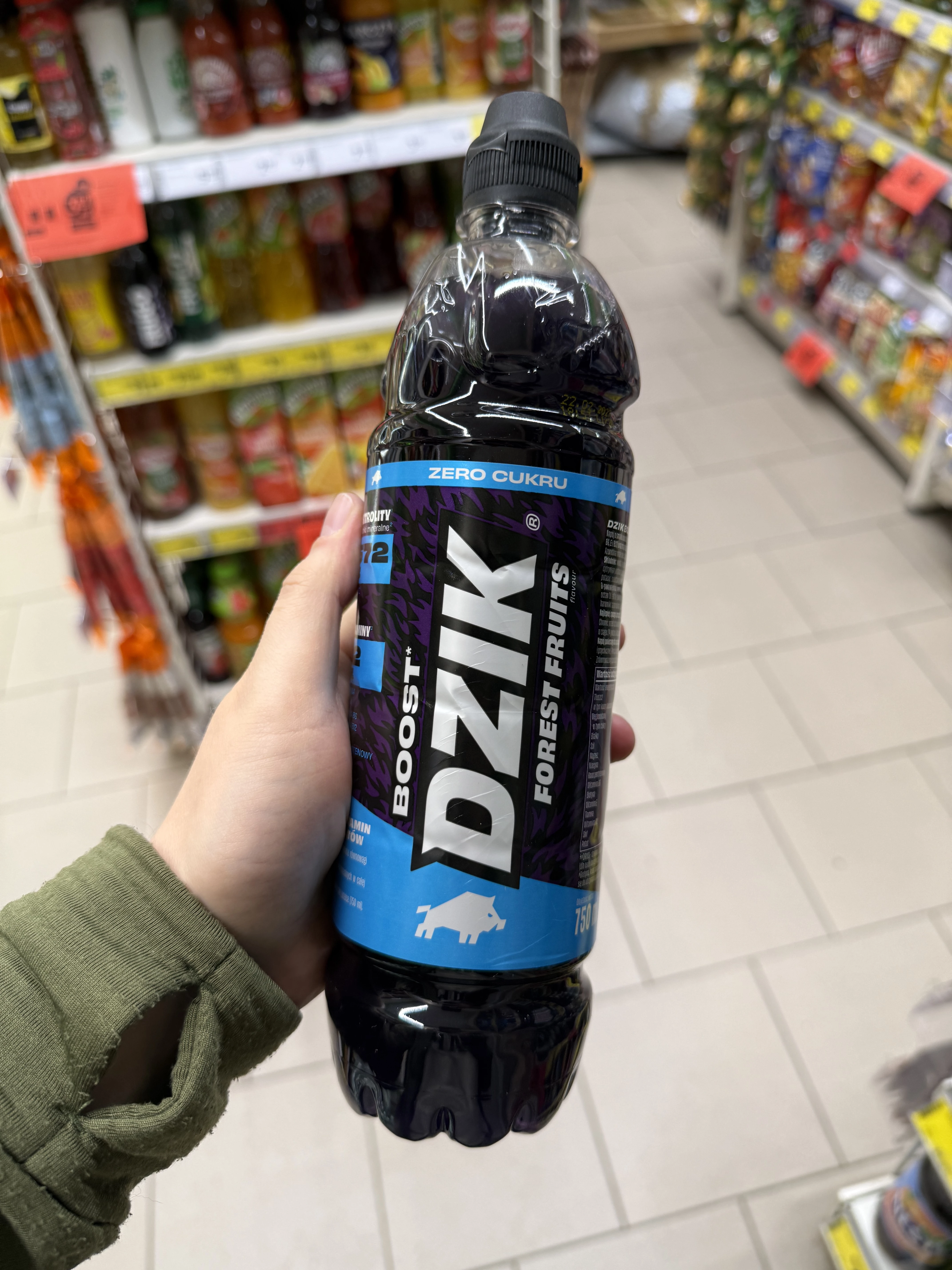 DZIK Boost Owoce Leśne / DZIK Vitamin Boost Forest Fruits | 750ml