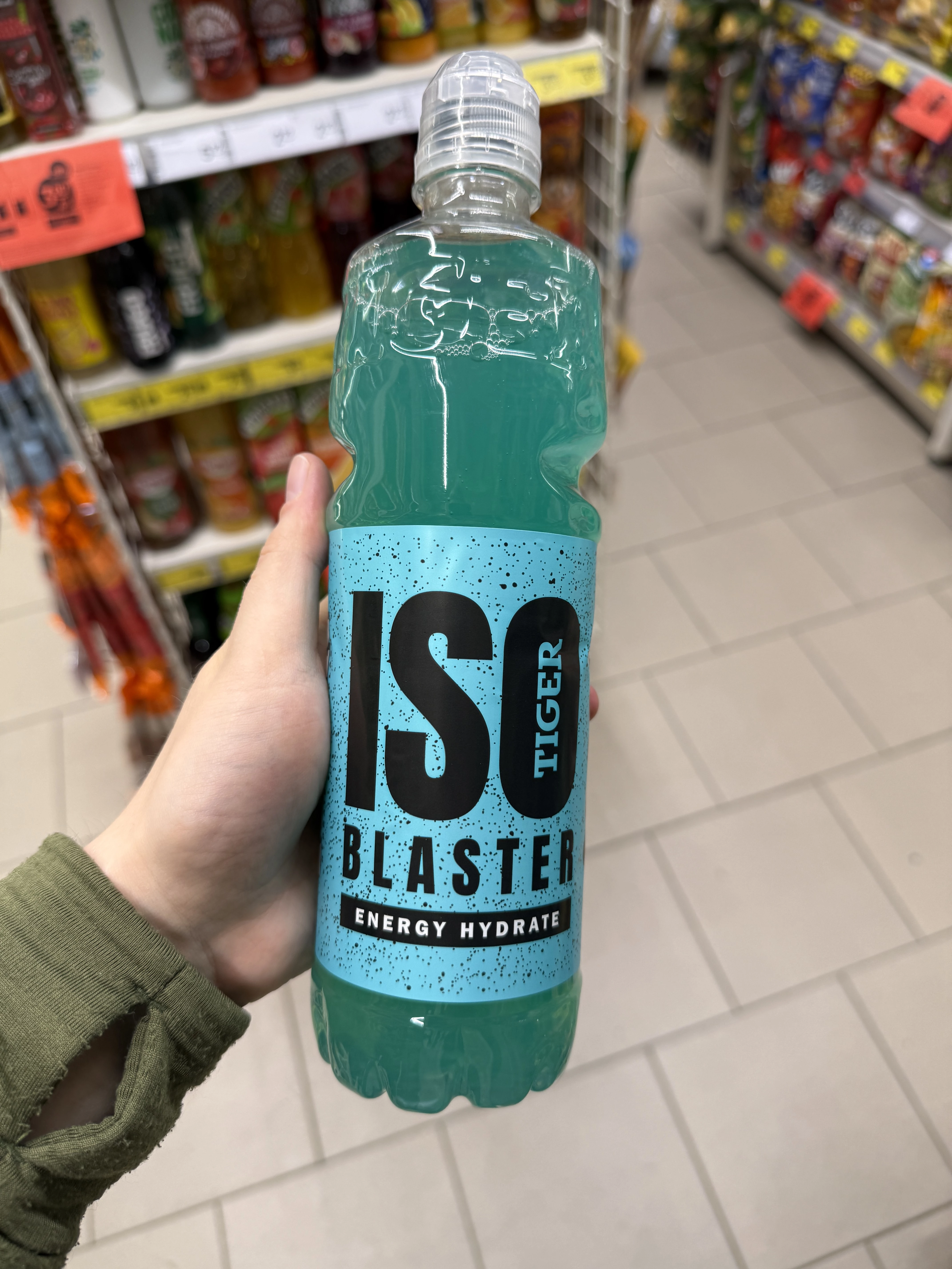 Tiger ISO Blaster Blue Splash | 750ml