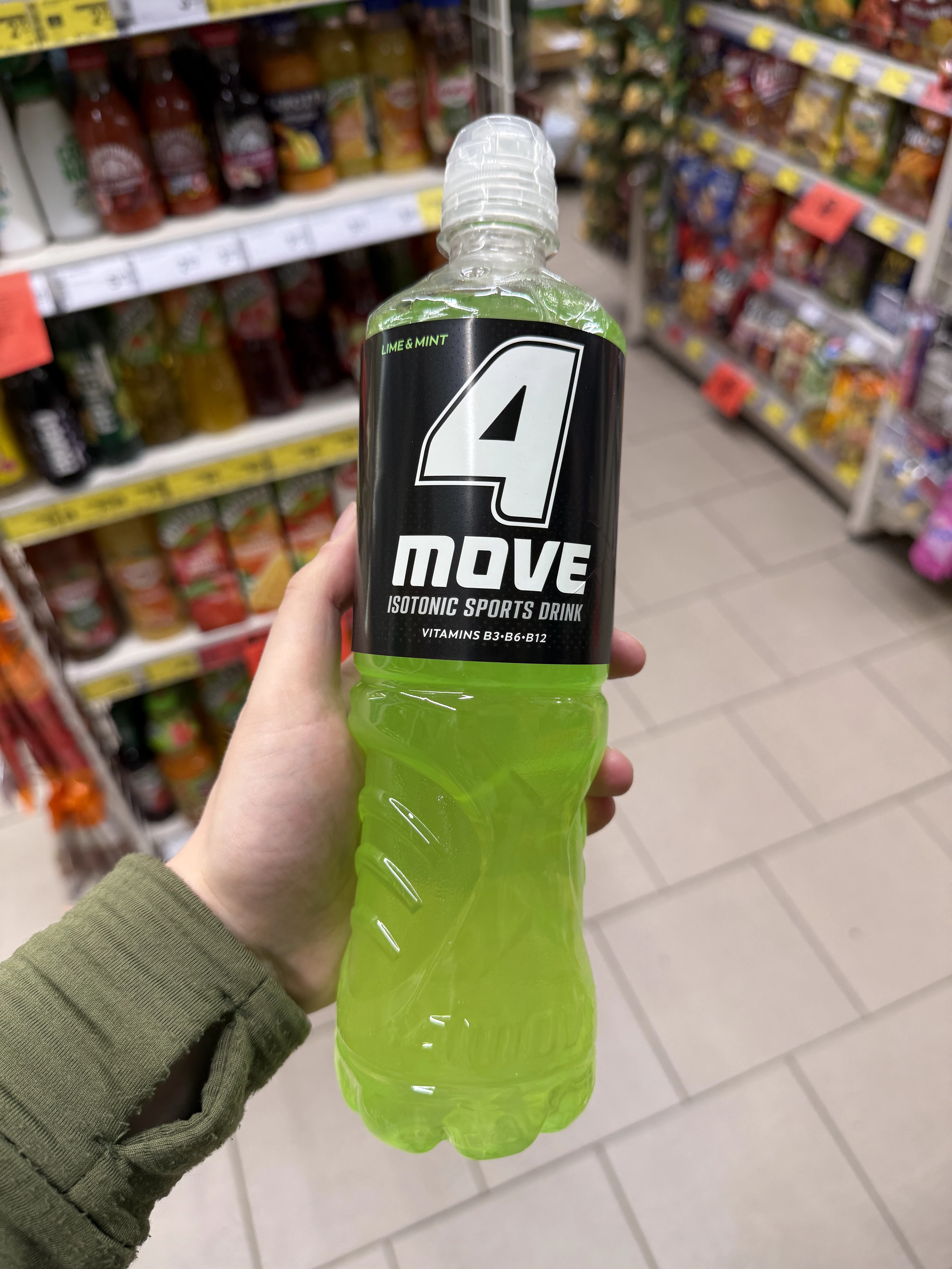 4Move Isotonic Drink Lime & Mint | 750ml