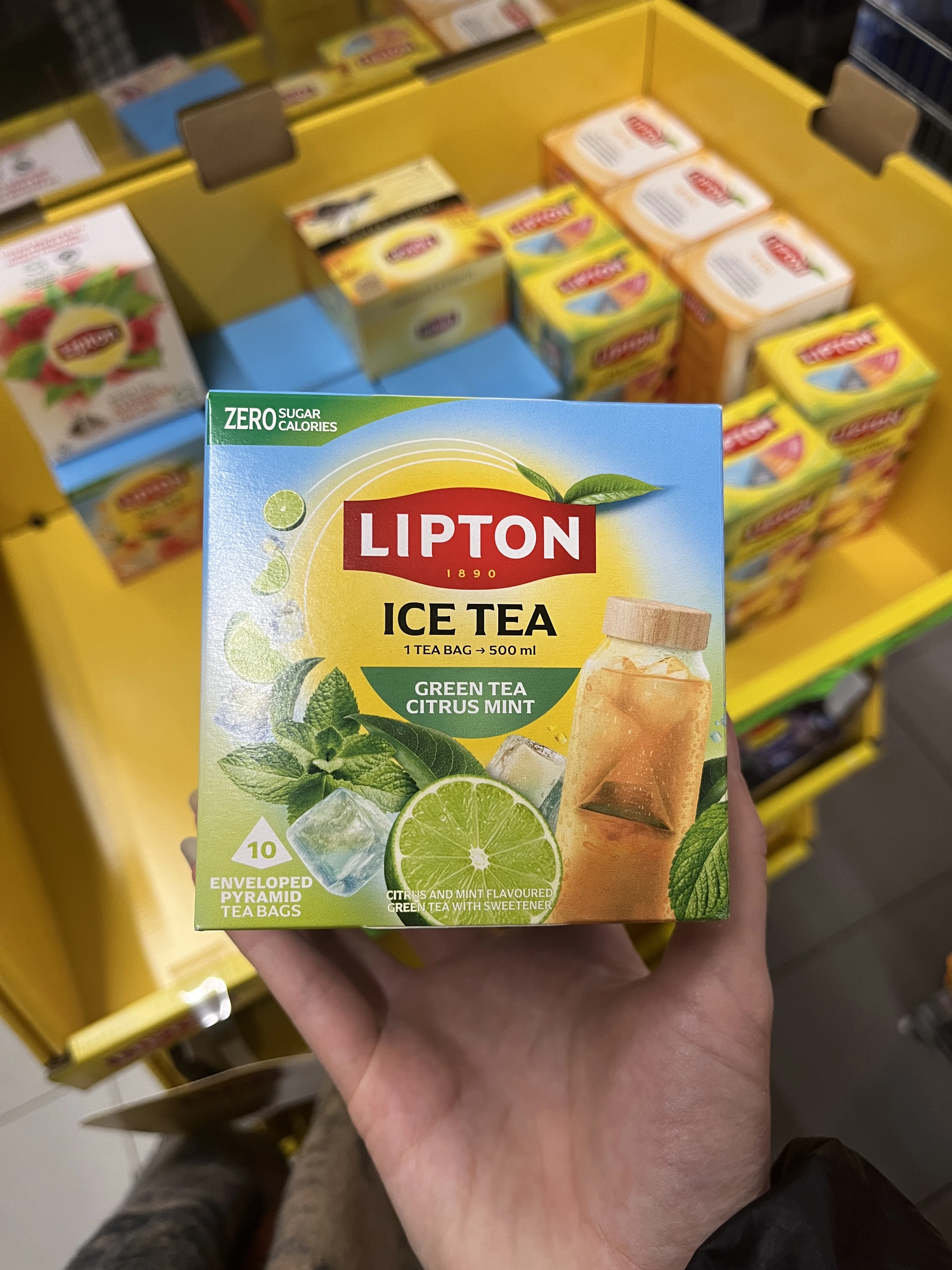 Lipton Ice Tea Green Tea Citrus Mint | 35g