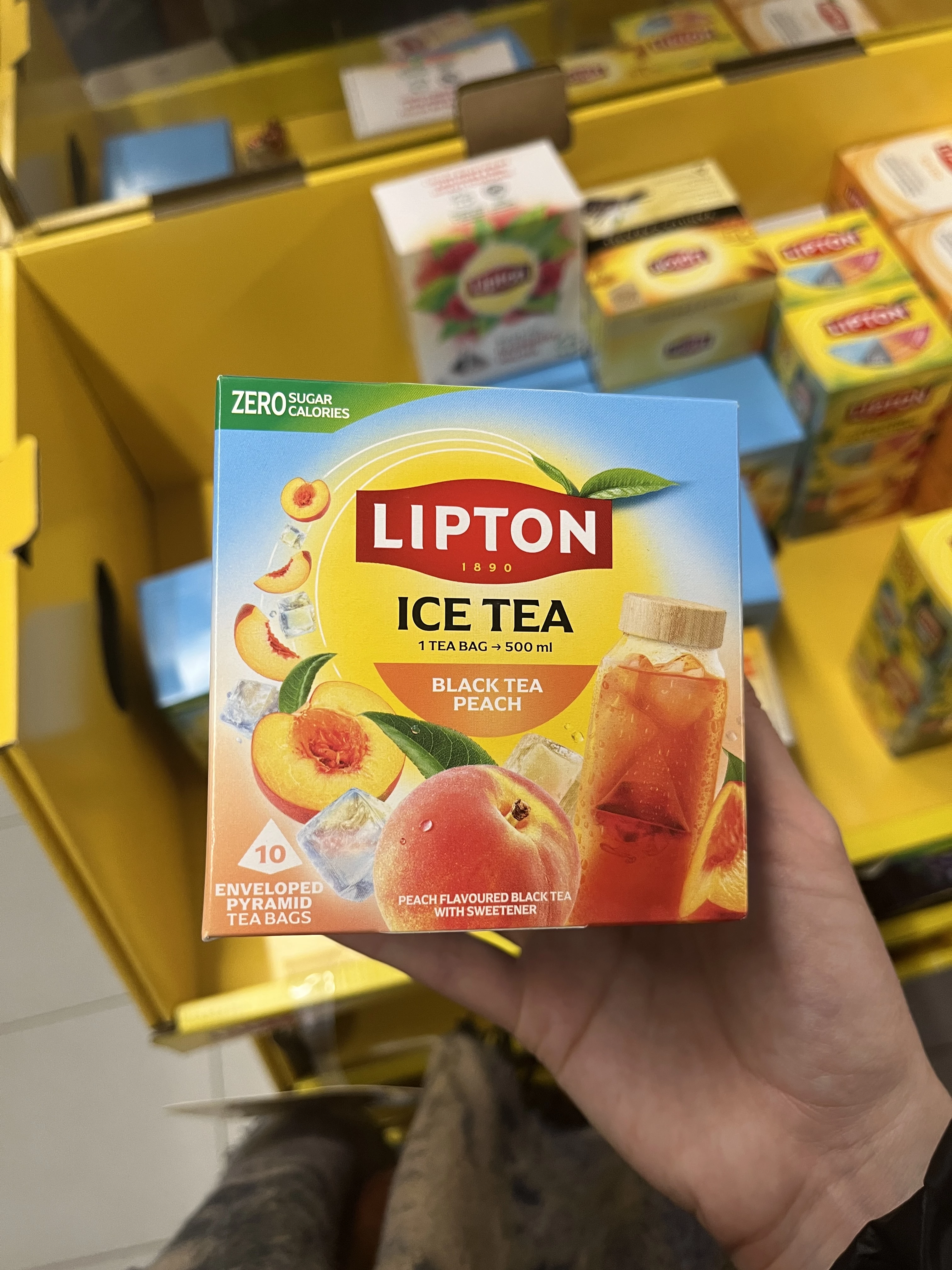Lipton Ice Tea Infuse Black Tea Peach | 35g