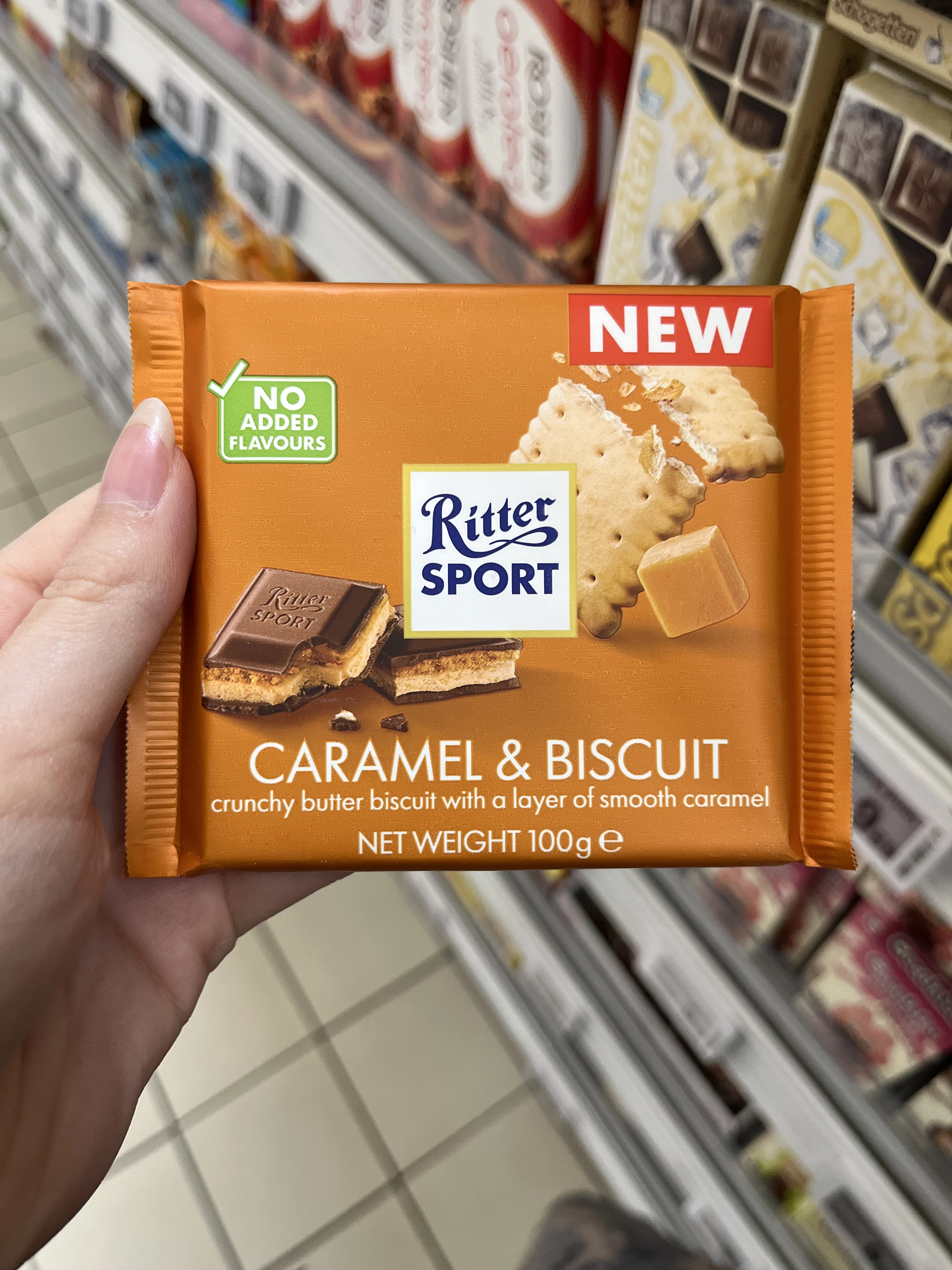 Ritter Sport Caramel & Biscuit | 100g