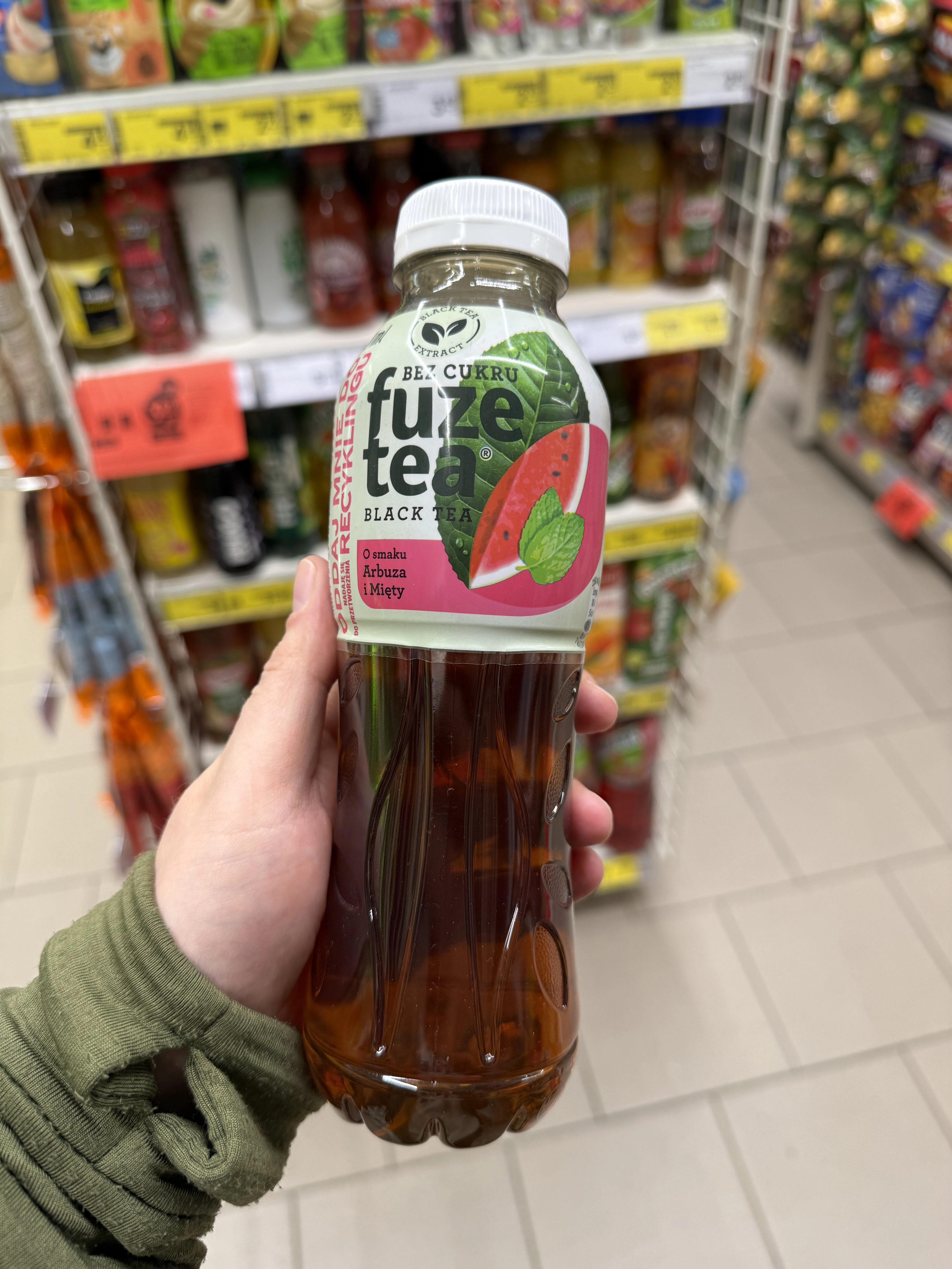 Fuze Tea Zero arbuz mięta | 500ml