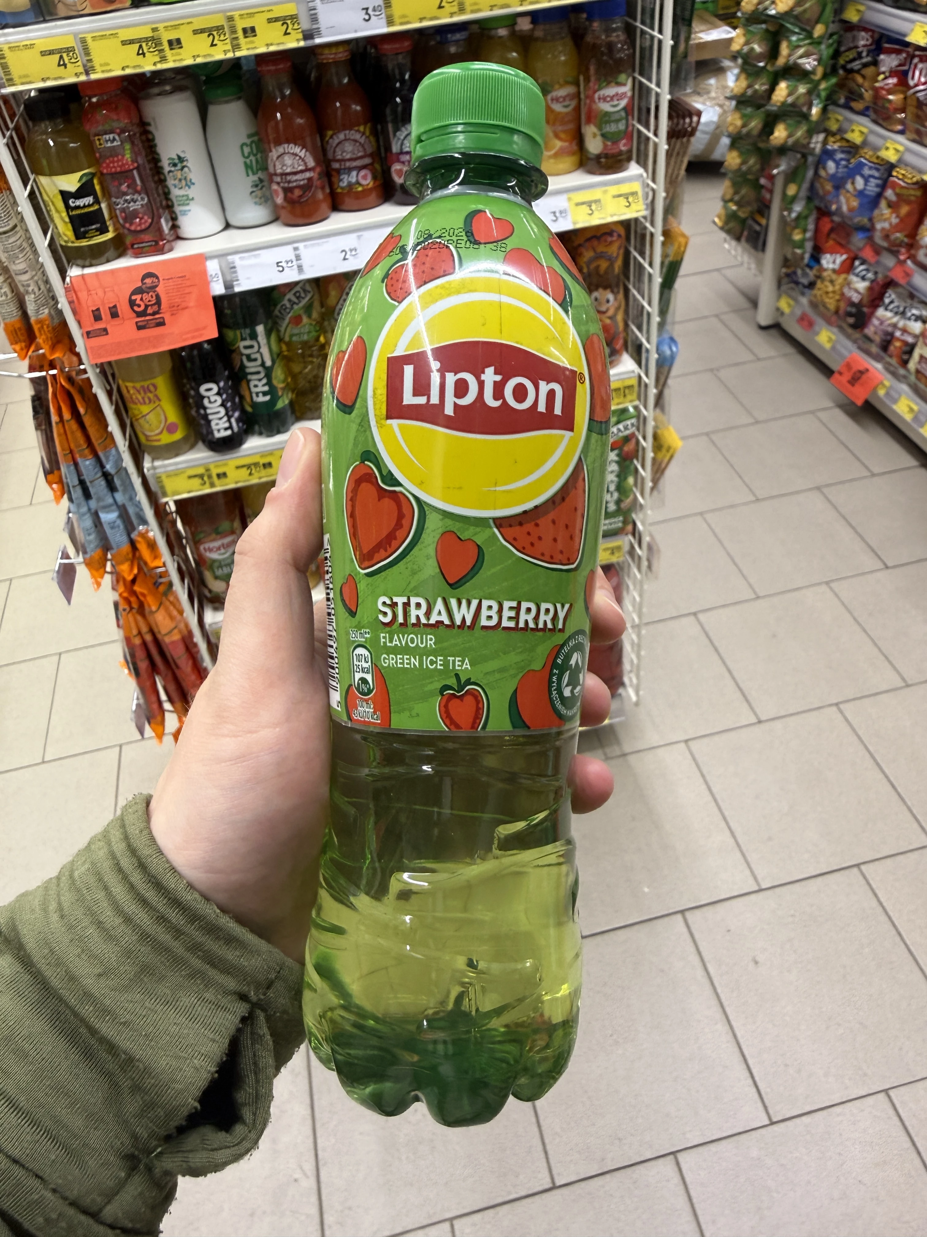 Lipton Green Ice Tea Strawberry | 250ml