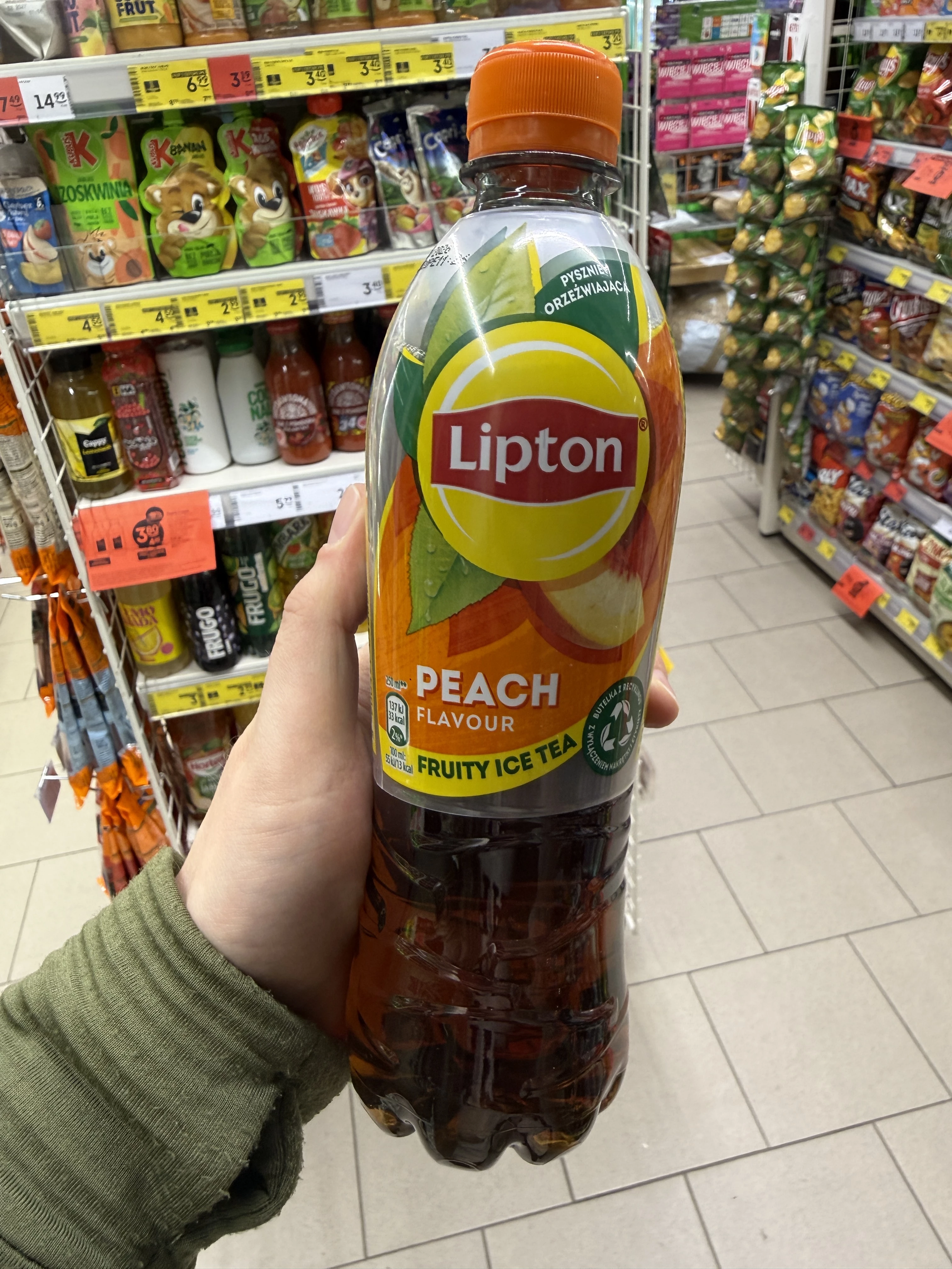 Lipton Fruity Ice Tea Peach | 500ml