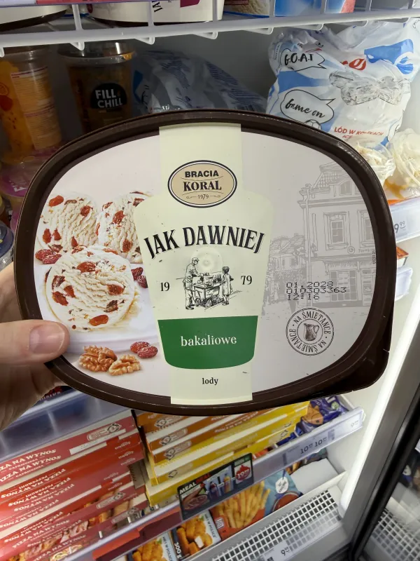 Bracia Koral Lody Jak Dawniej Bakaliowe | 900ml