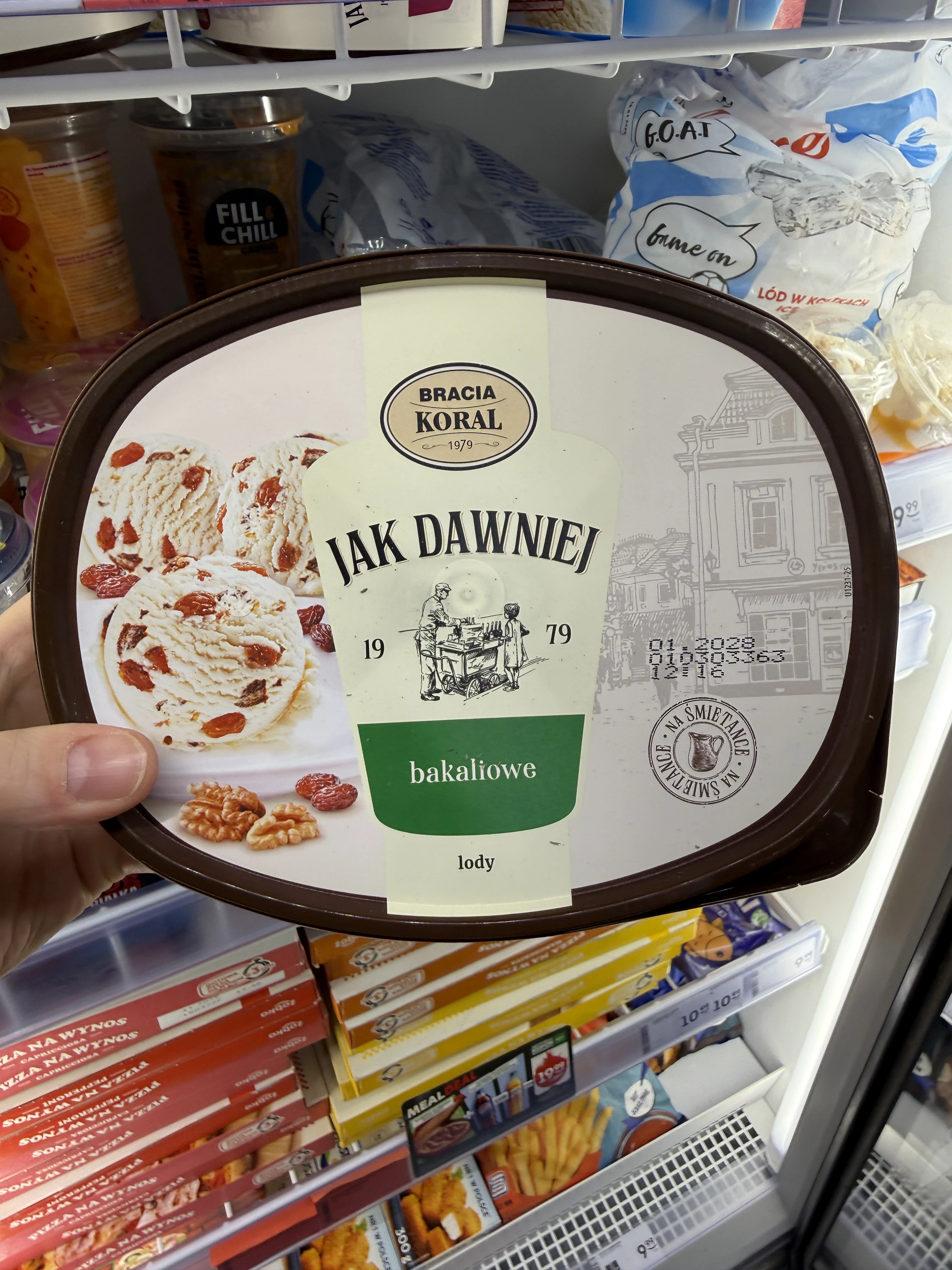 Bracia Koral Lody Jak Dawniej Bakaliowe | 900ml