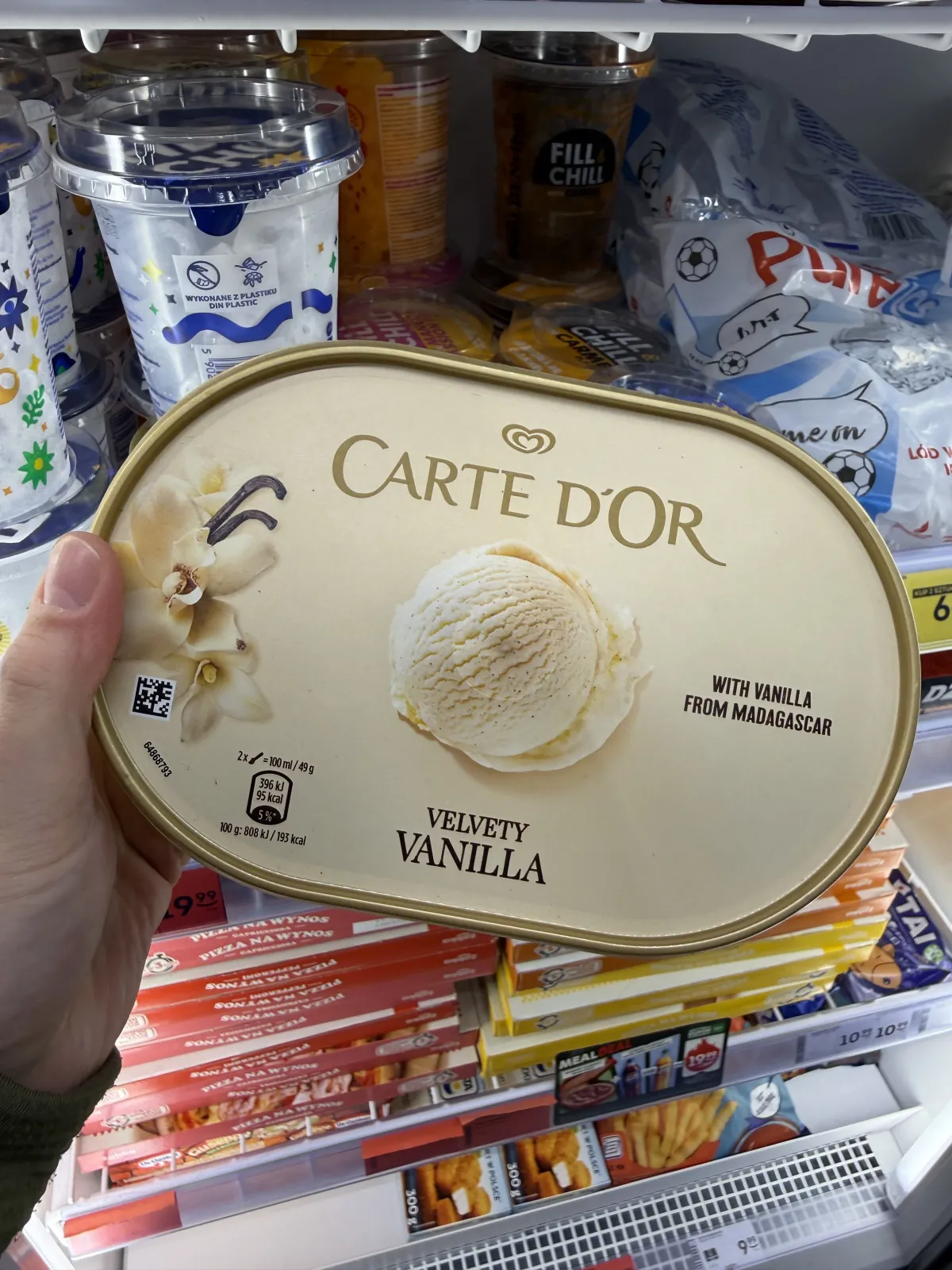 Carte d’Or Velvety Vanilla / Carte d’Or Lody waniliowe | 1000ml
