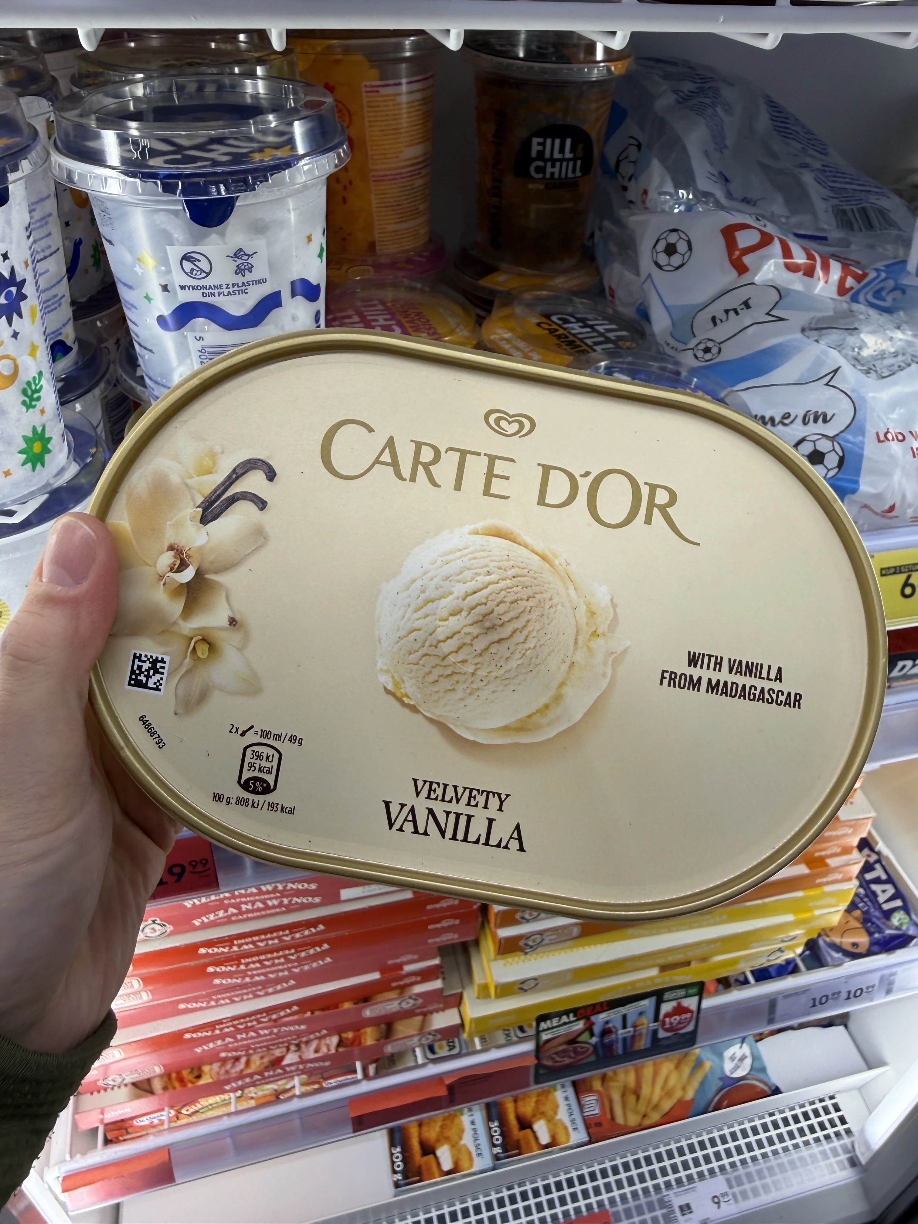 Carte d’Or Velvety Vanilla / Carte d’Or Lody waniliowe | 1000ml