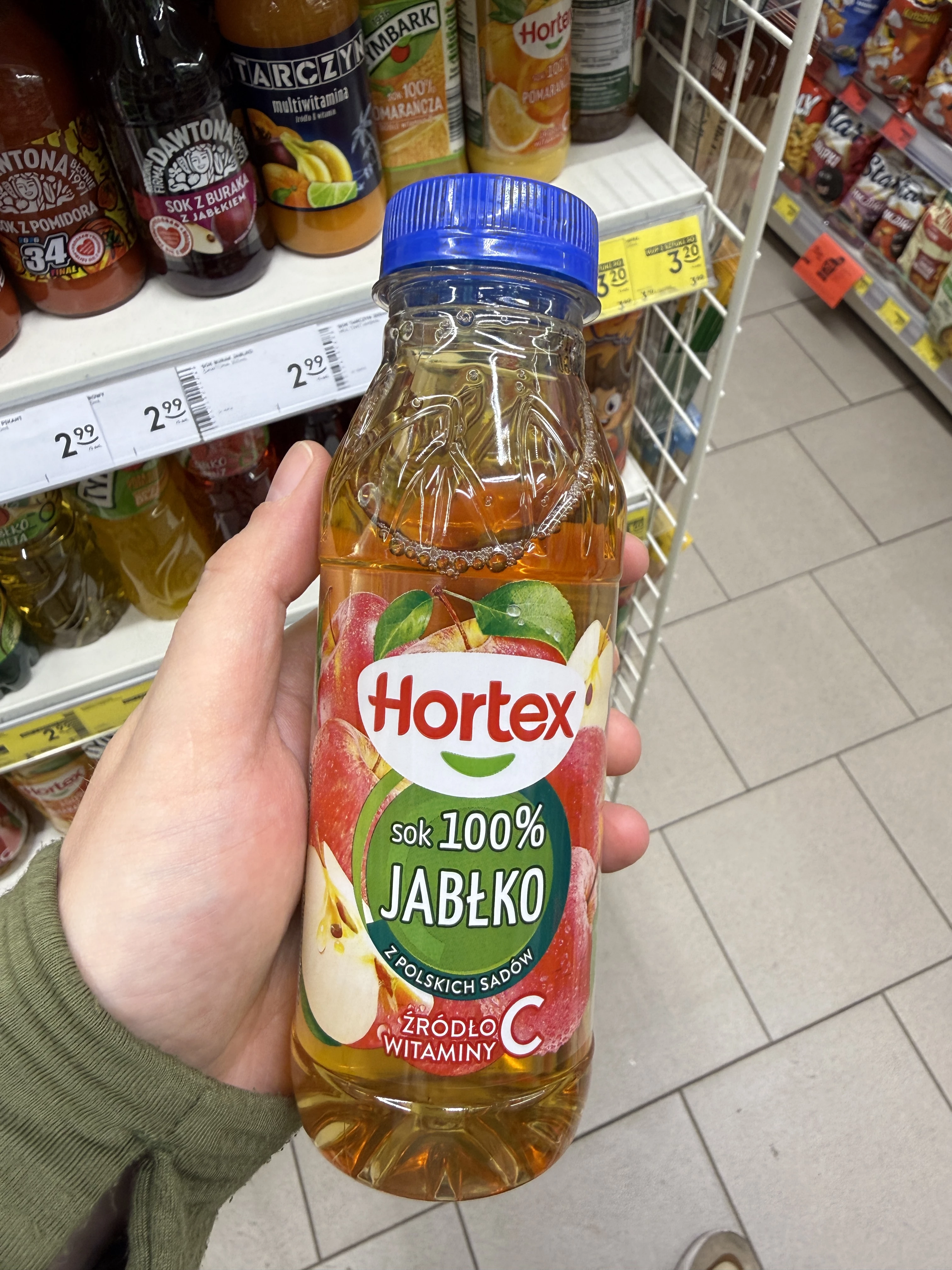 Hortex Sok 100% jabłko | 300ml