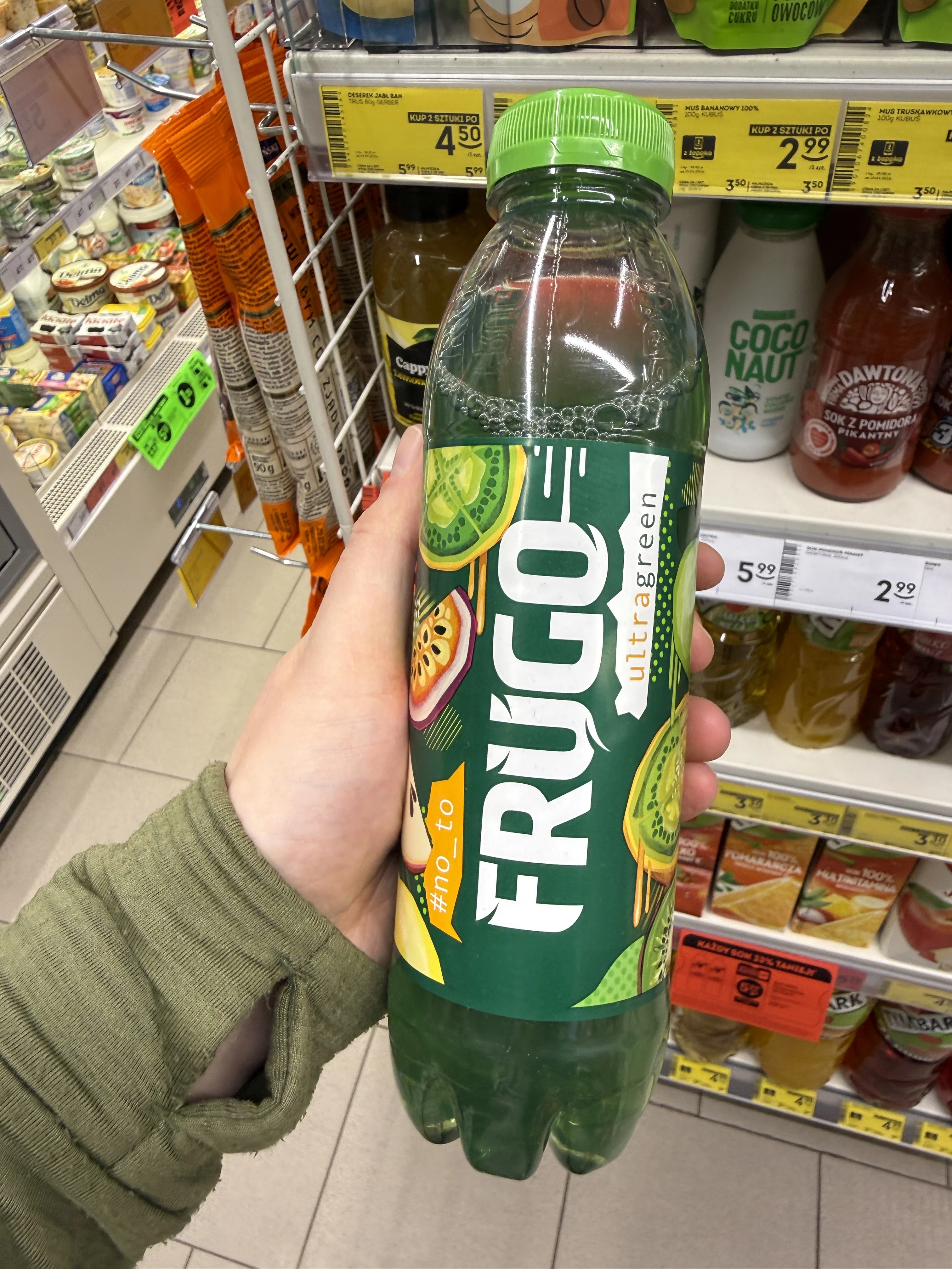 Frugo Ultragreen / Frugo Zielone | 500ml