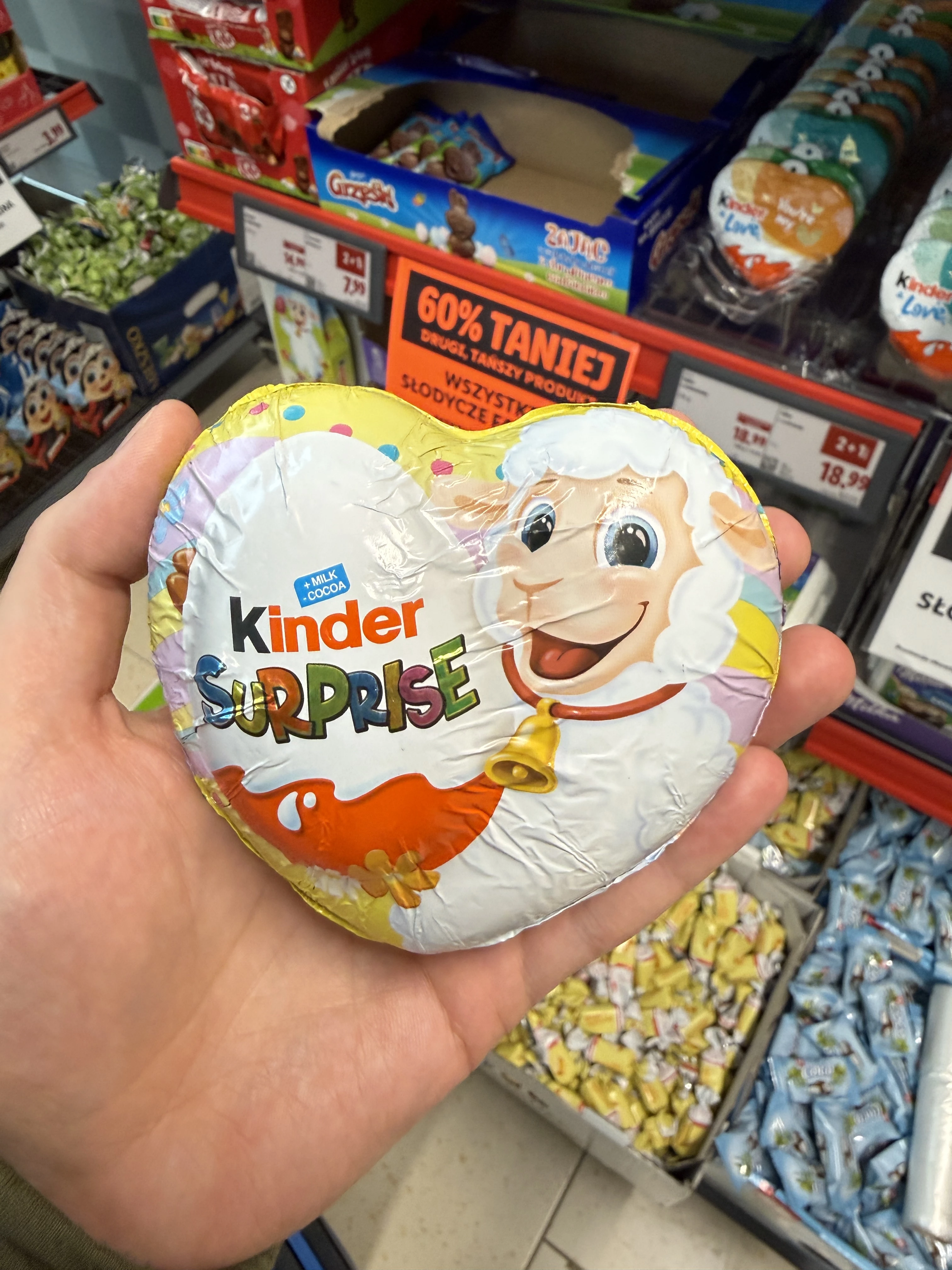 Kinder Surprise serce / Kinder Surprise Easter Heart | 53g