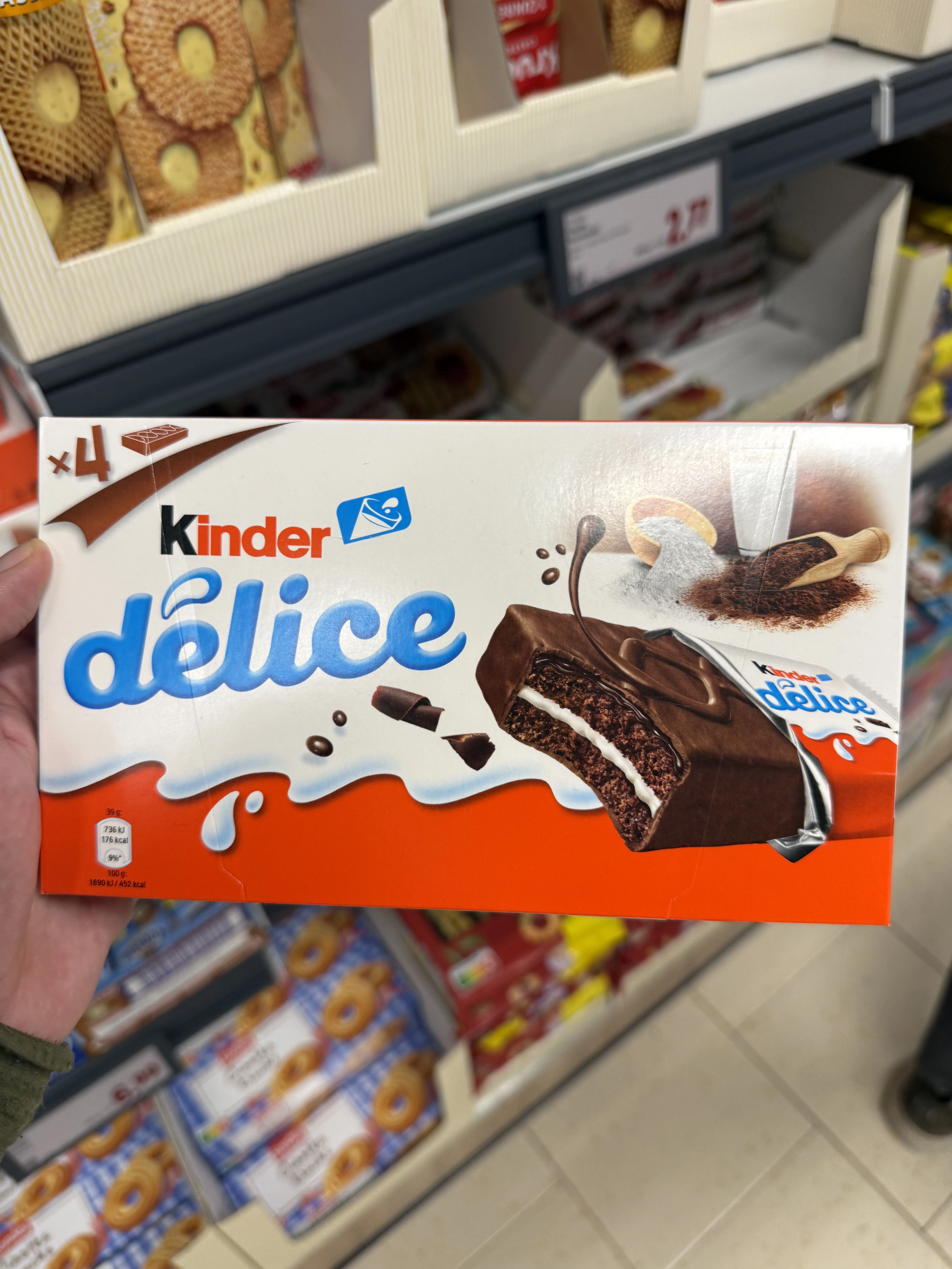 Kinder Delice | 4x39g / 156g
