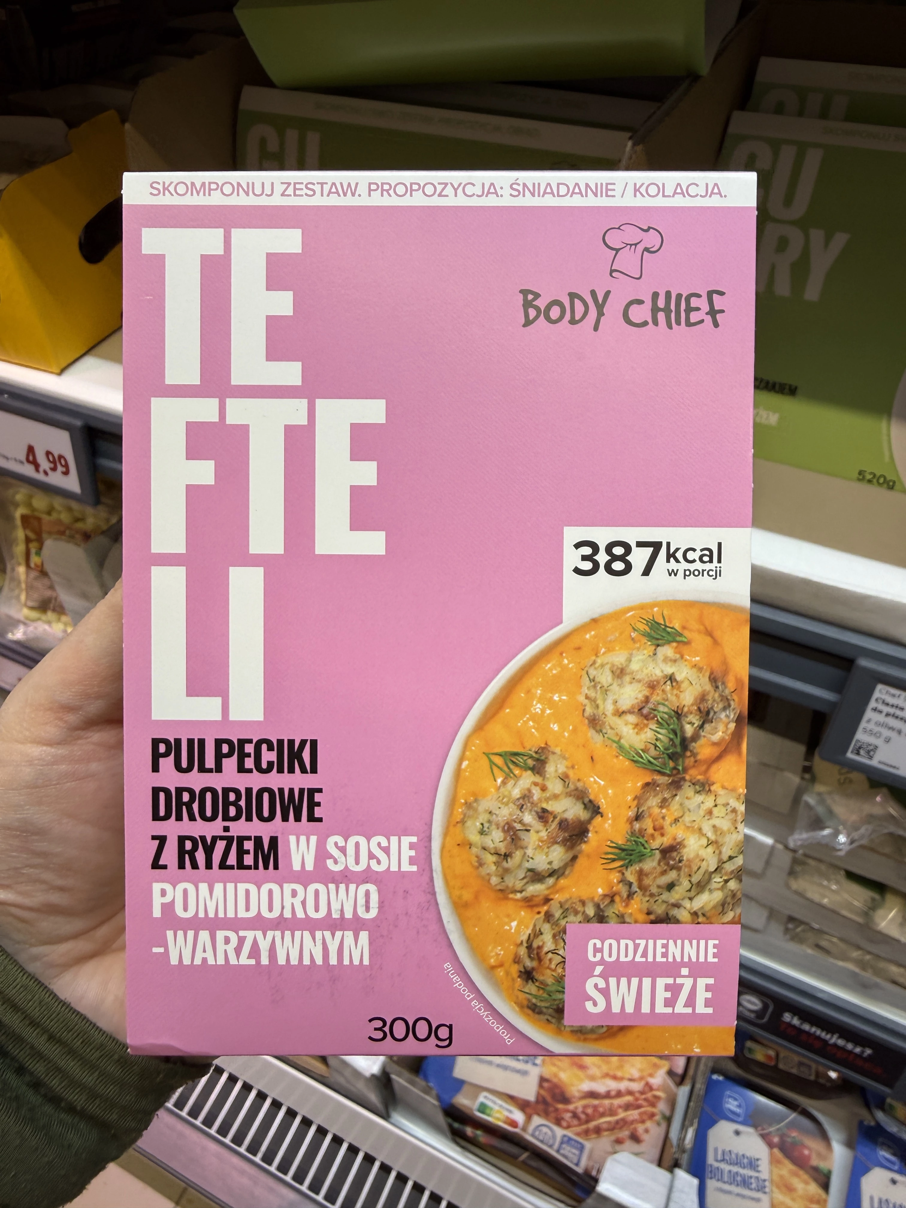 Body Chief Tefteli pulpeciki drobiowe z ryżem | 300g
