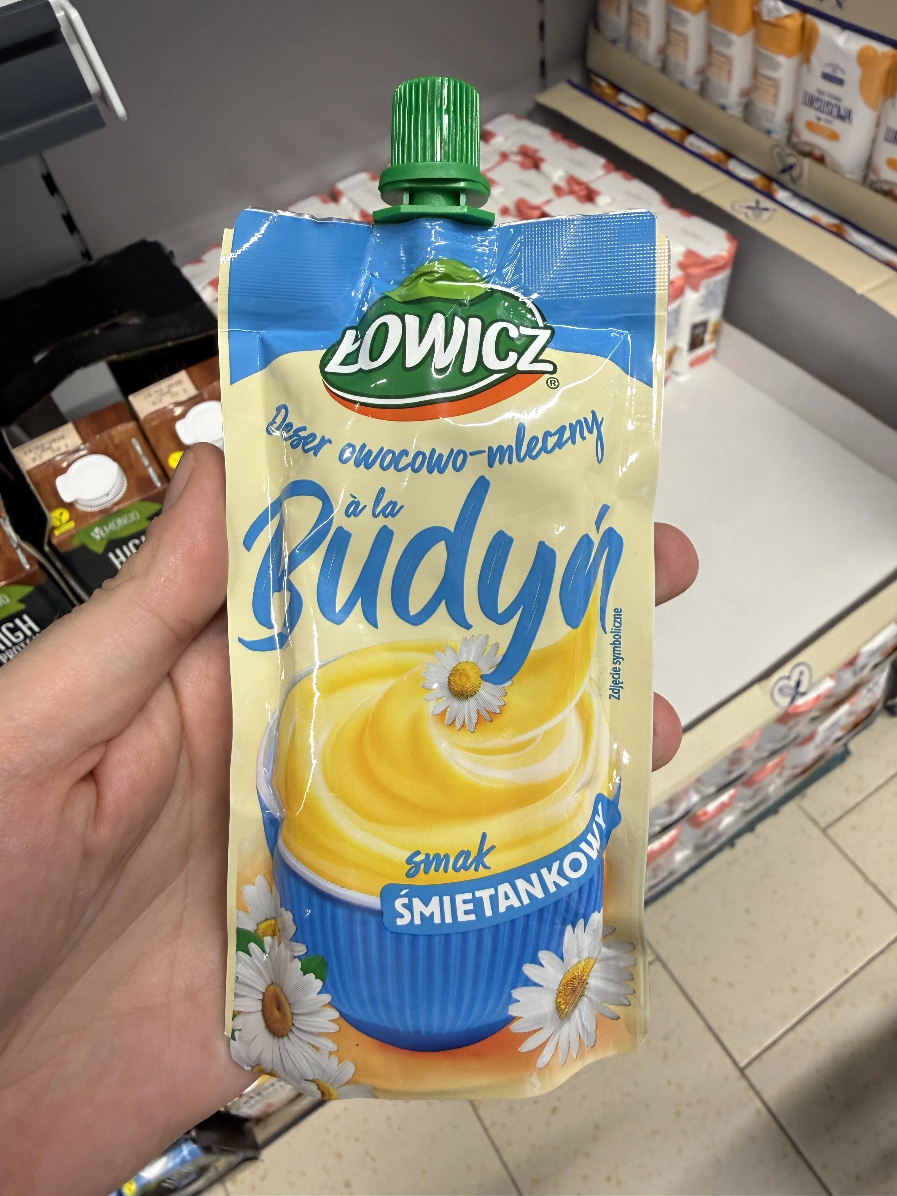 Łowicz Deser à la Budyń smak śmietankowy | 100g