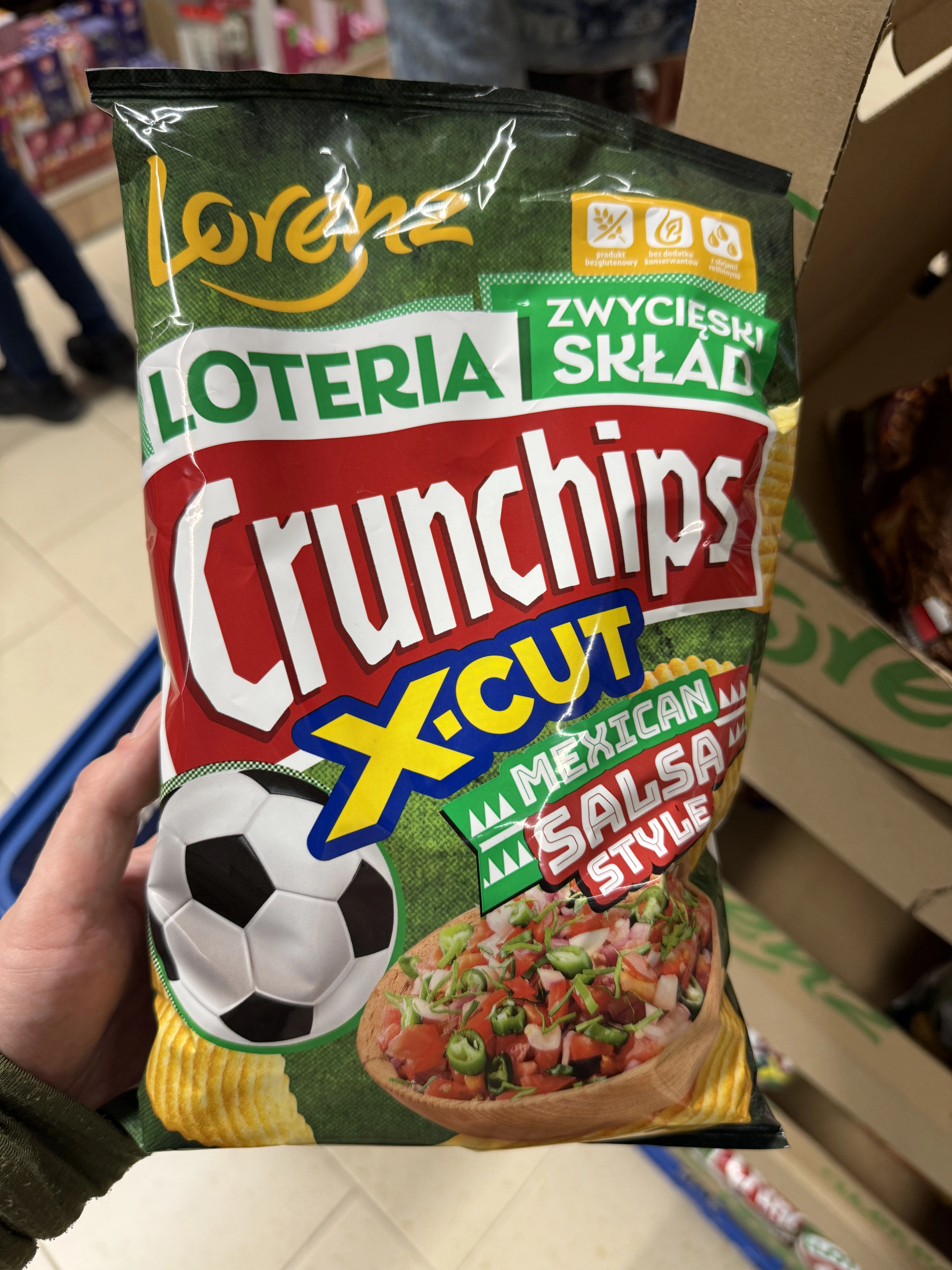 Crunchips X-Cut Mexican Salsa Style | 130g