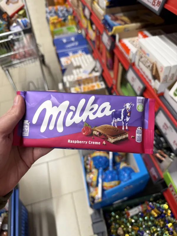Milka Raspberry Creme | 100g
