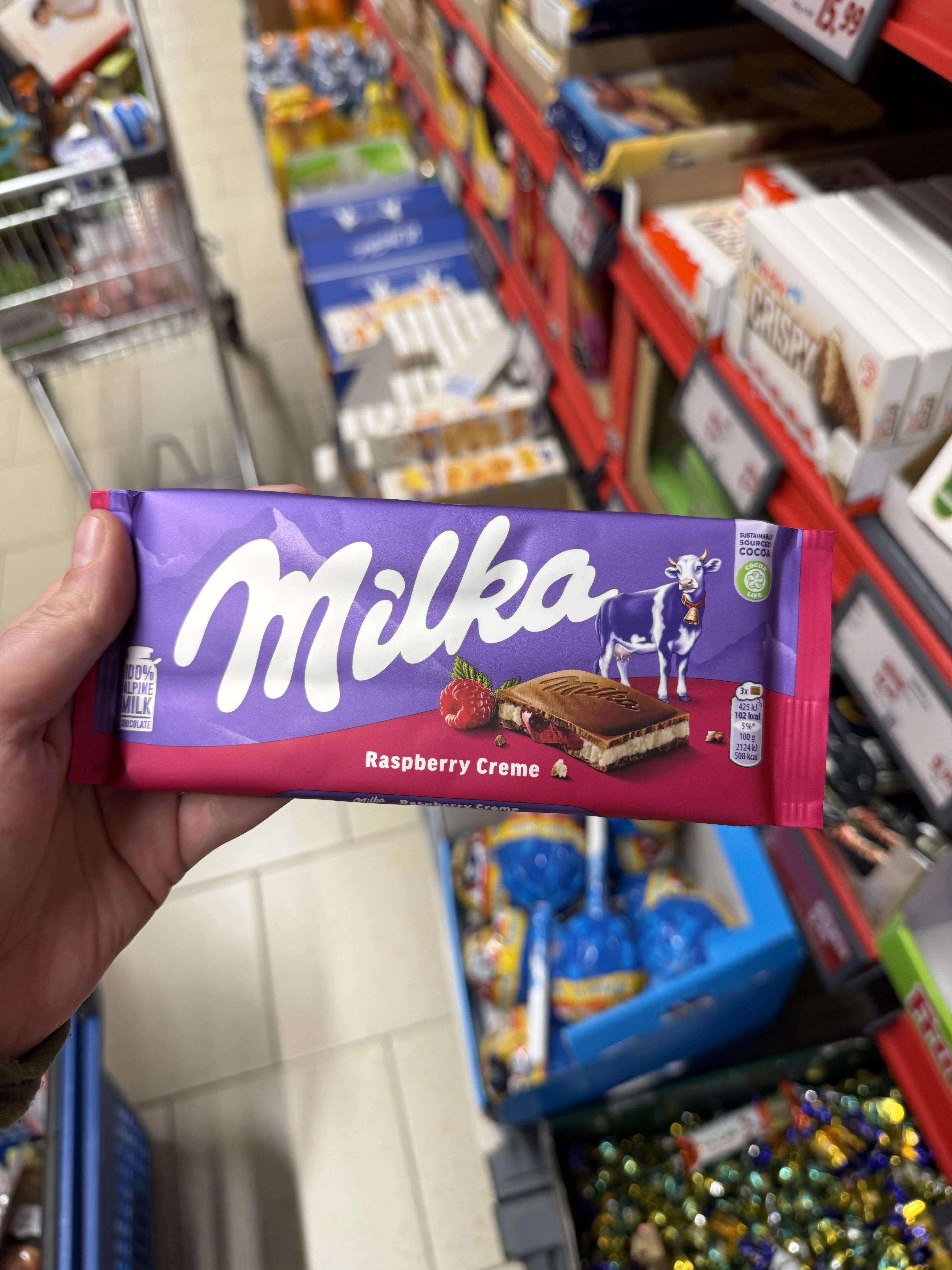 Milka Raspberry Creme | 100g
