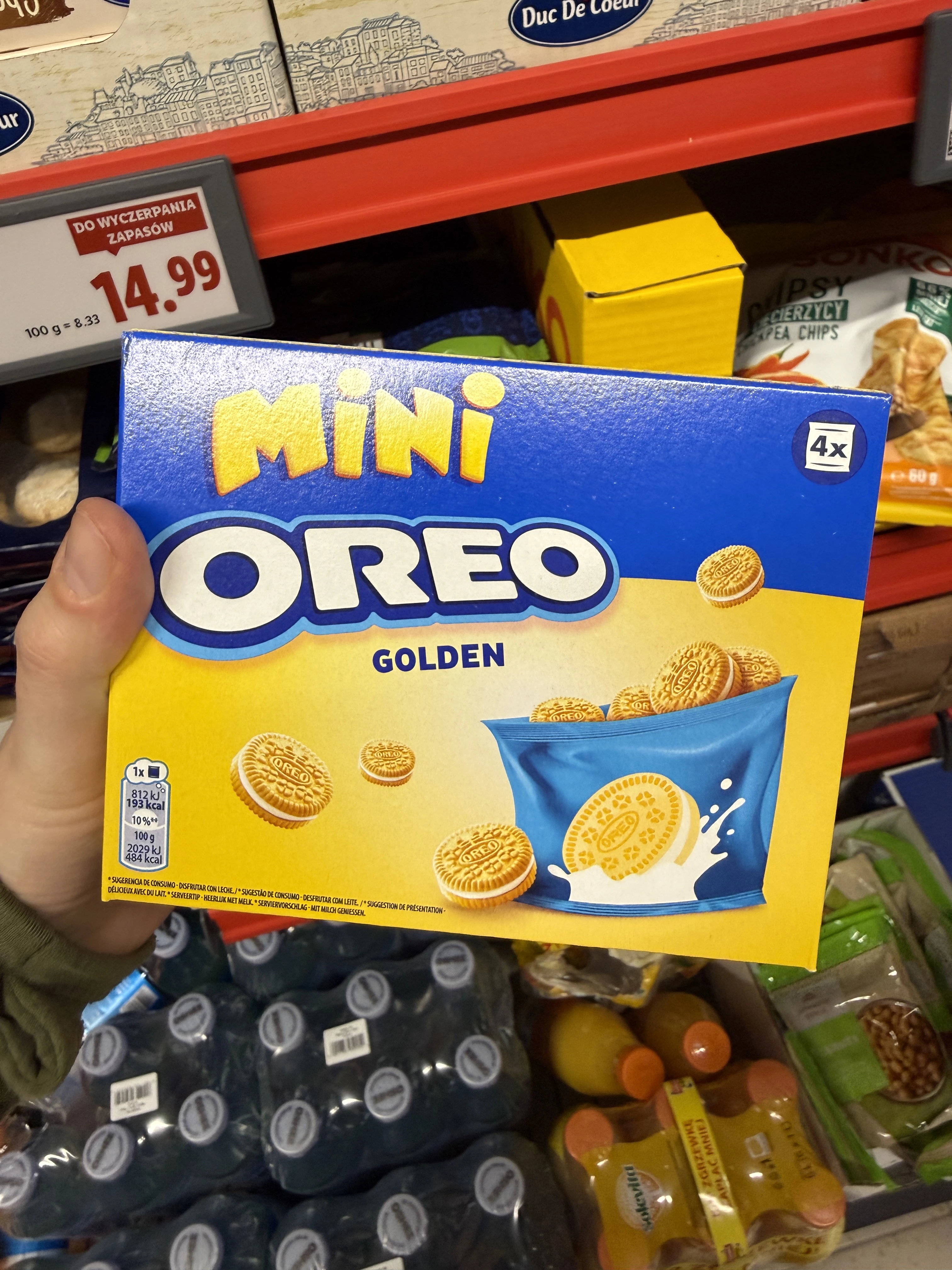 Oreo Mini Golden | 160g