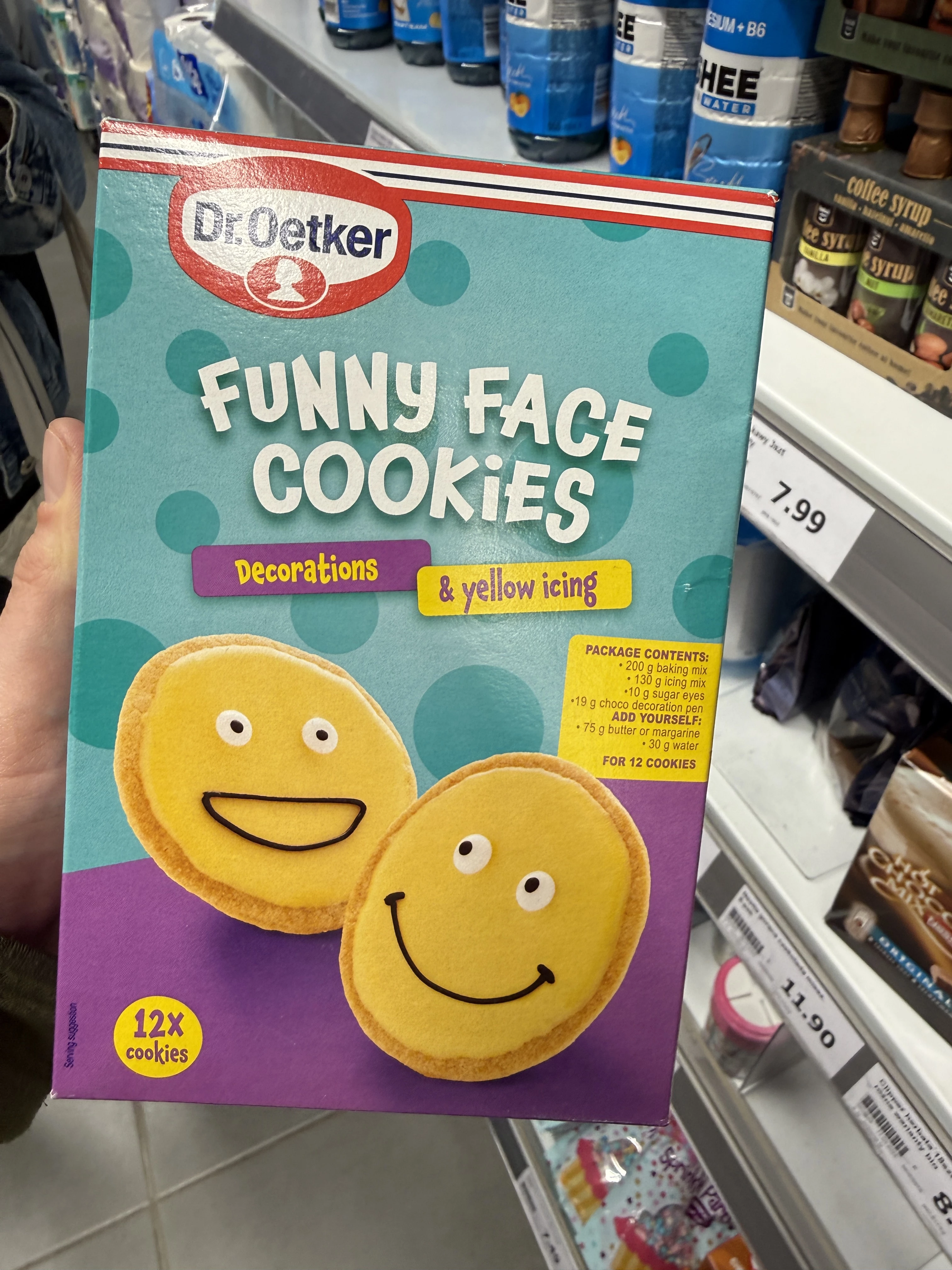 Dr. Oetker Funny Face Cookies | 359g