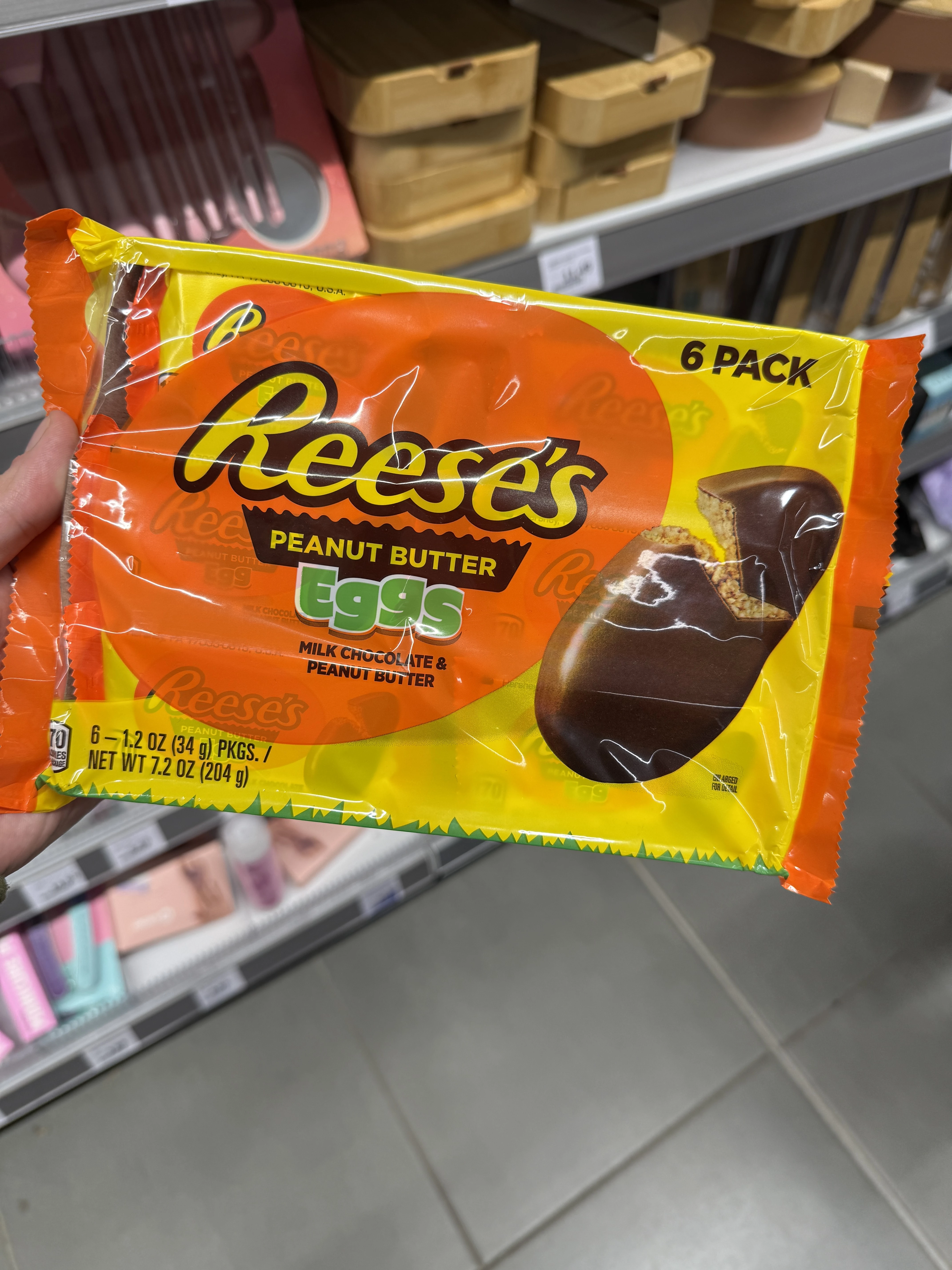 Reese’s Peanut Butter Eggs (Milk Chocolate) 6 Pack | 204g