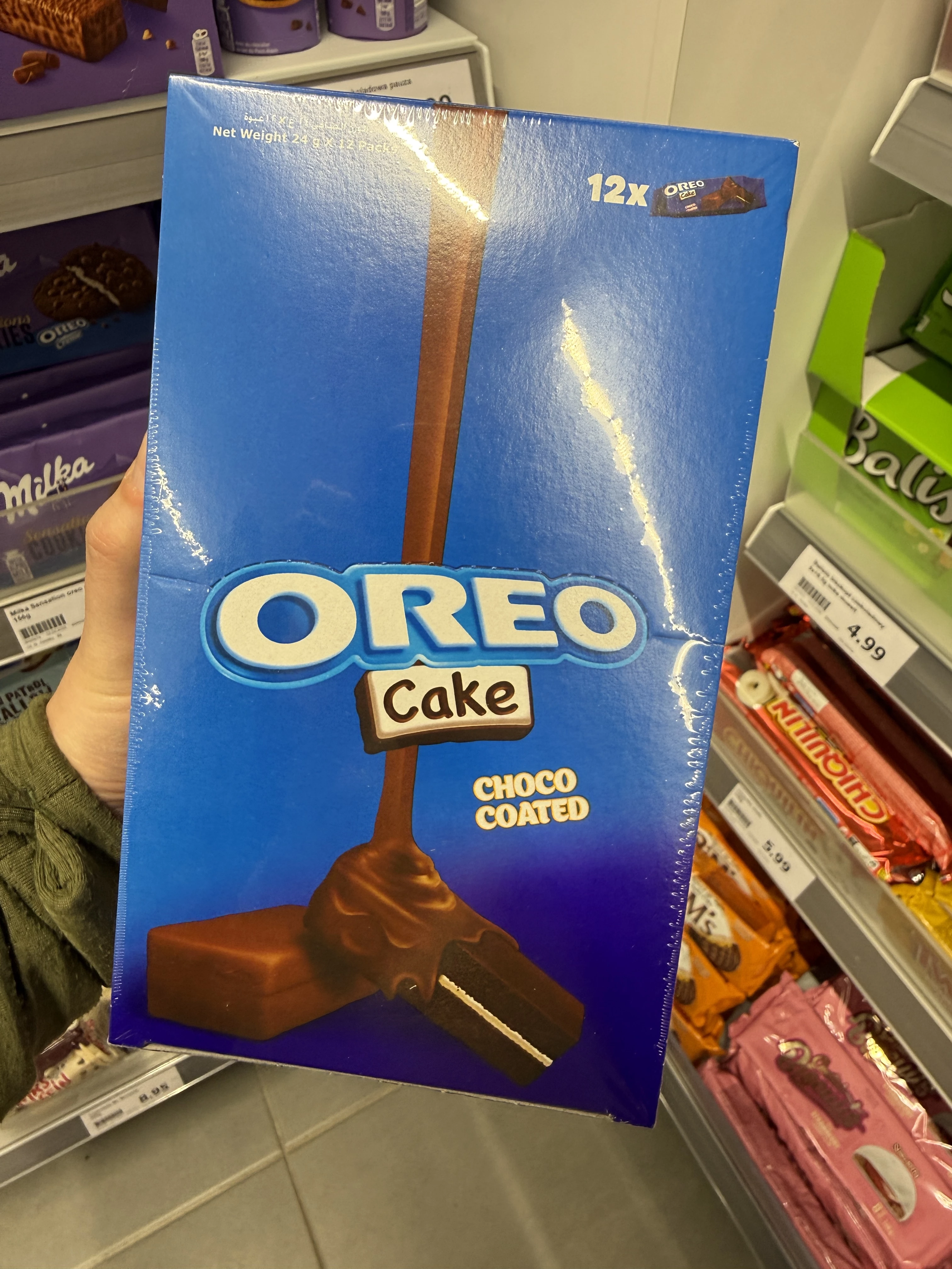 Oreo Cake Choco Coated | 12x24g