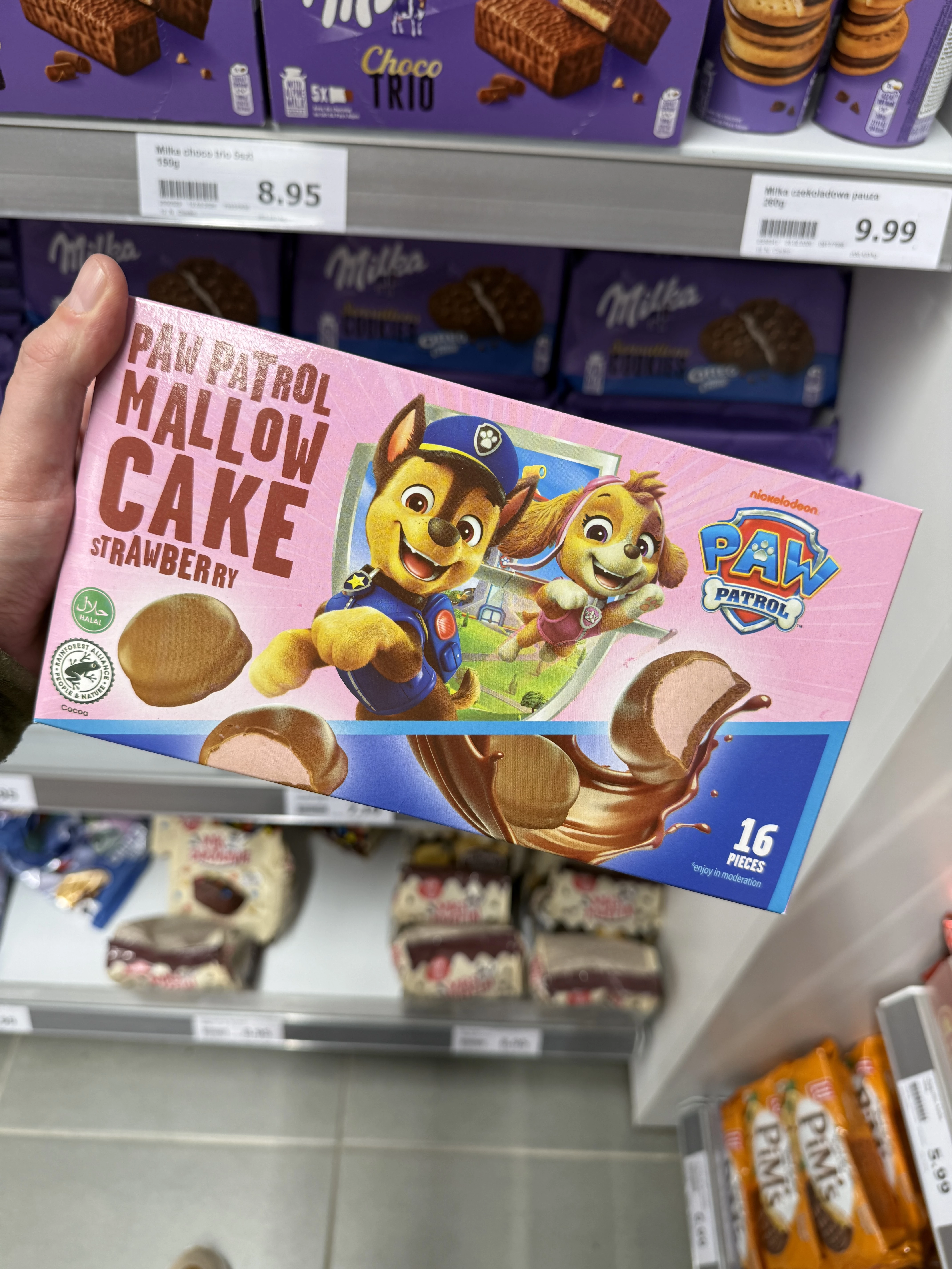 Paw Patrol Mallow Cake Strawberry | 200g